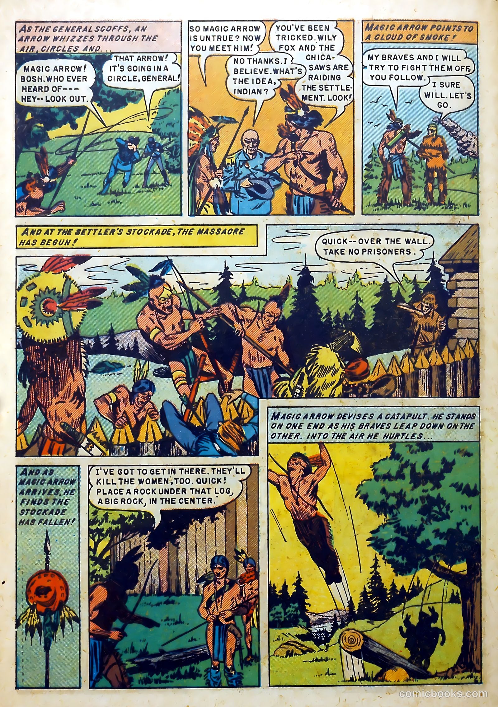 Indian Fighter #6 (1951) — page 32 of 36