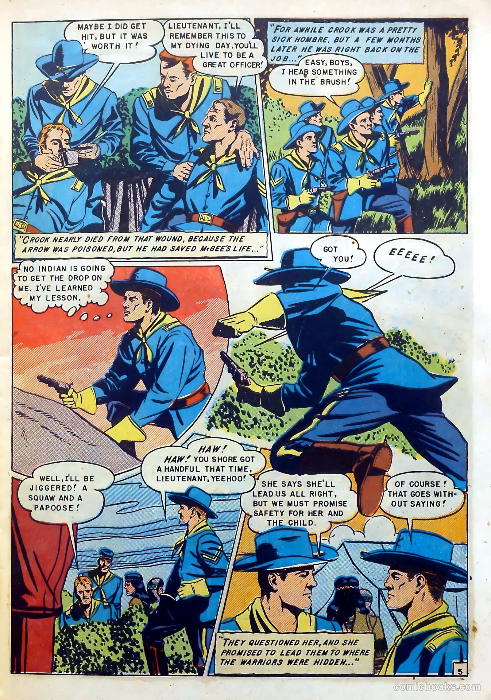 Indian Fighter #7 (1951) — page 7 of 37
