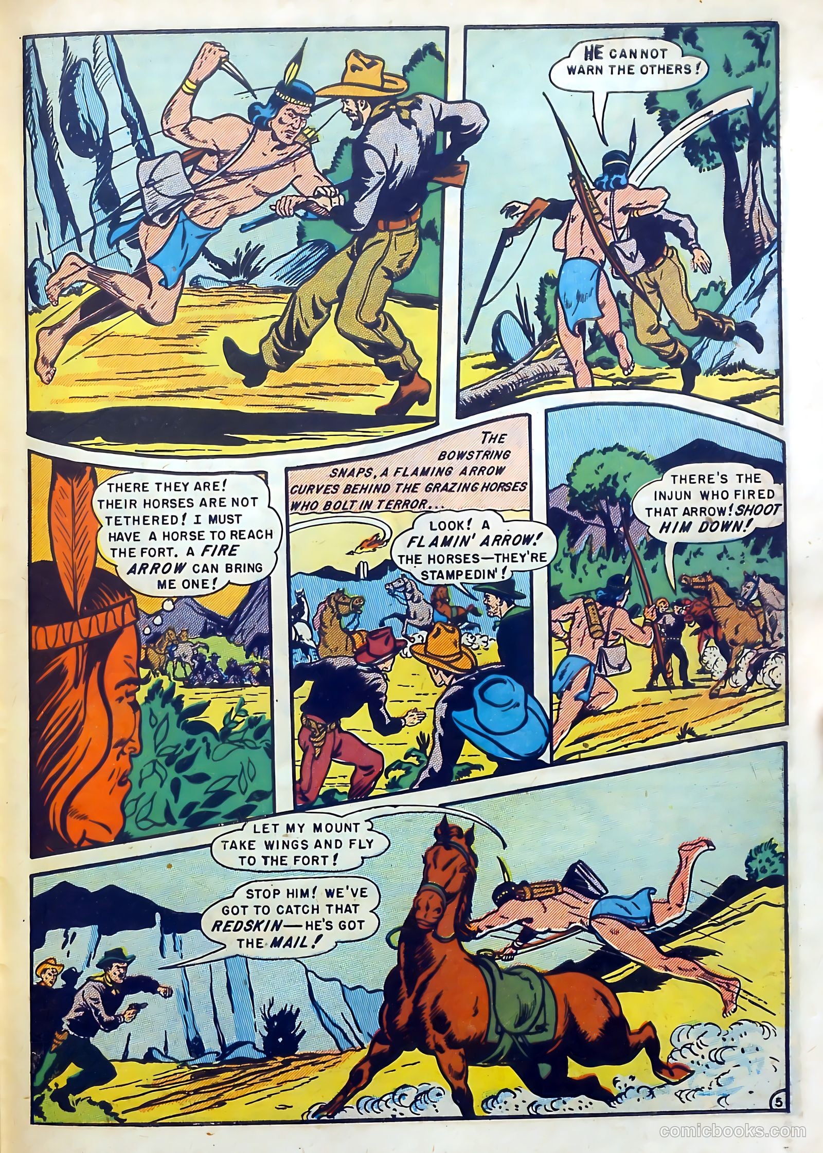 Indian Fighter #7 (1951) — page 31 of 37