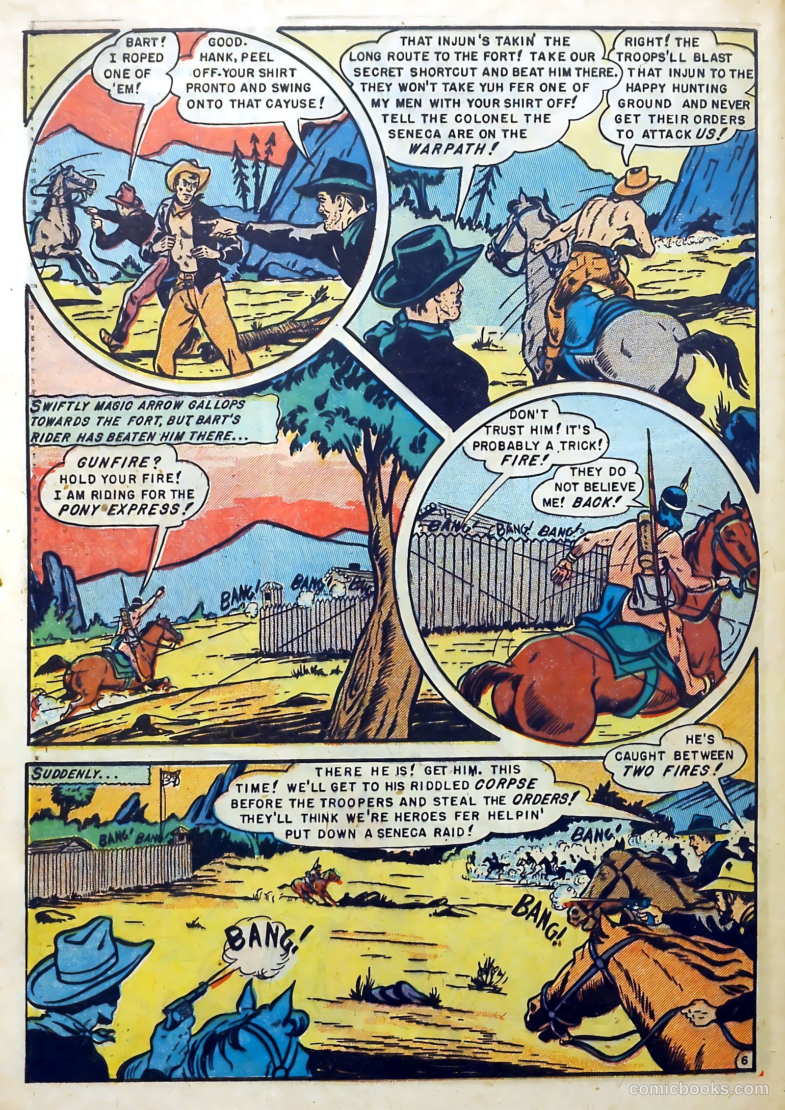 Indian Fighter #7 (1951) — page 32 of 37