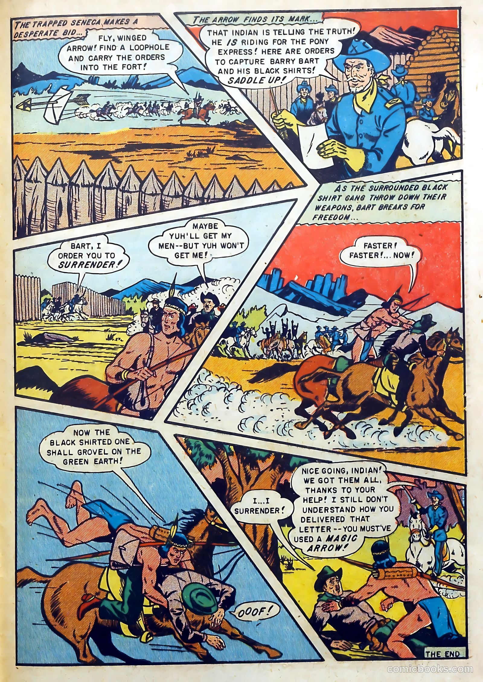 Indian Fighter #7 (1951) — page 33 of 37