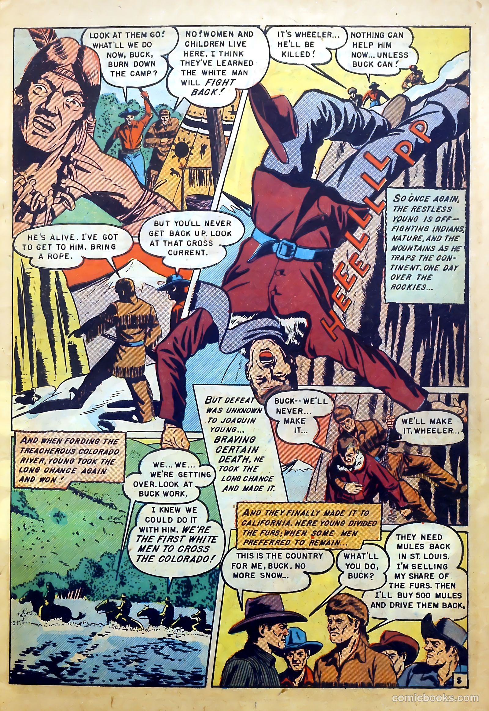 Indian Fighter #8 (1951) — page 7 of 37