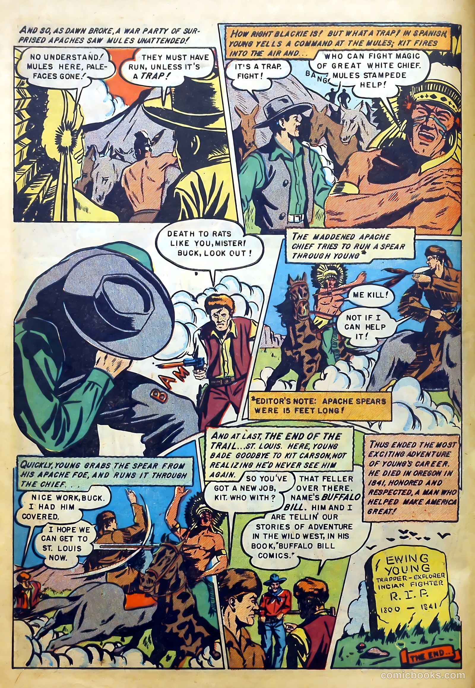 Indian Fighter #8 (1951) — page 10 of 37