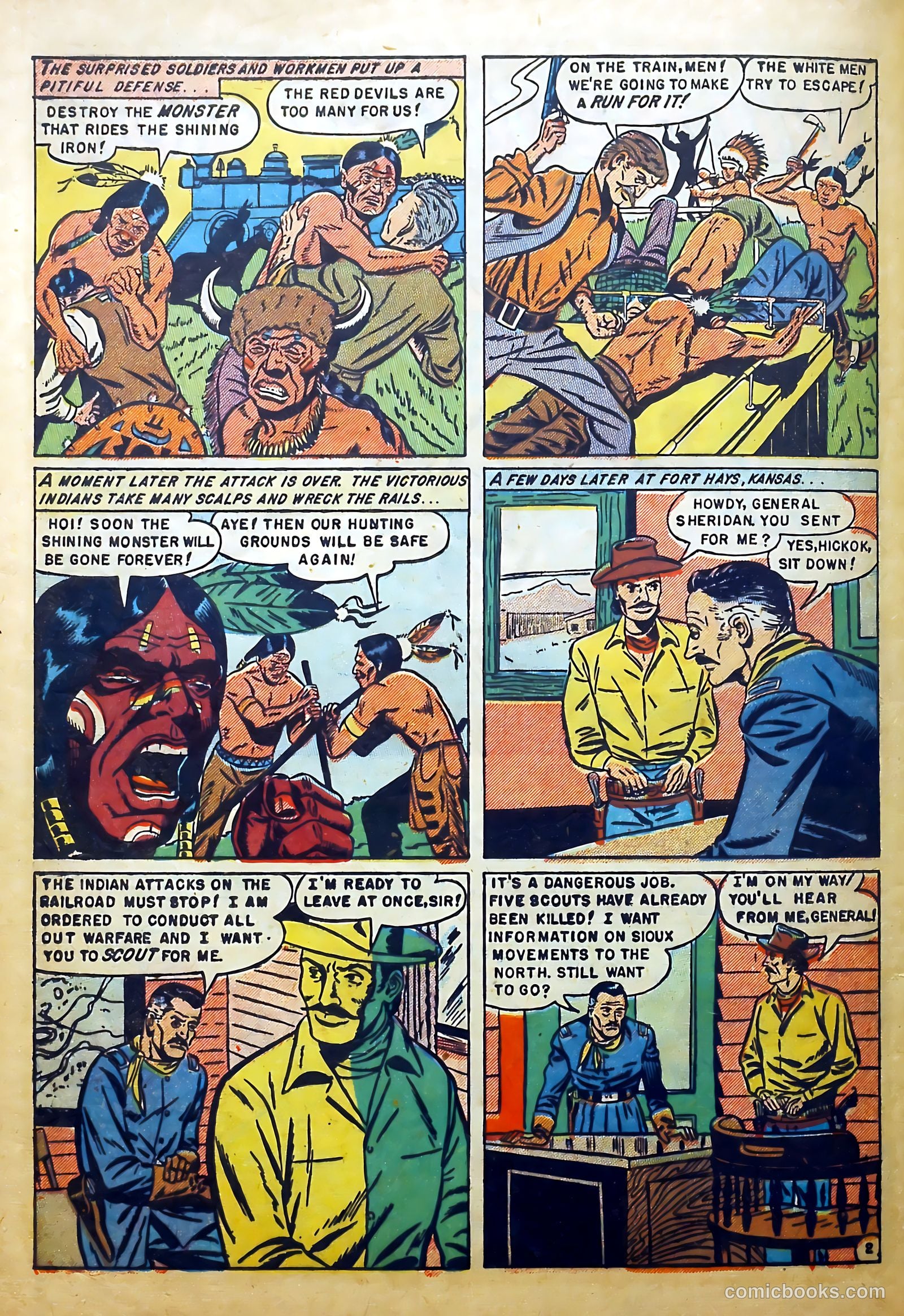 Indian Fighter #8 (1951) — page 28 of 37