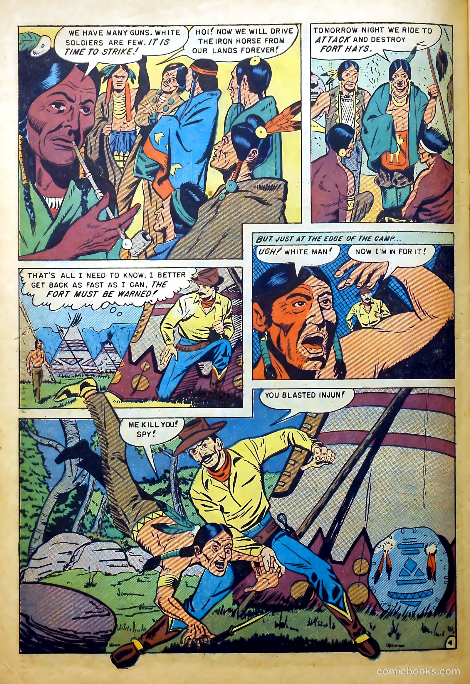 Indian Fighter #8 (1951) — page 30 of 37