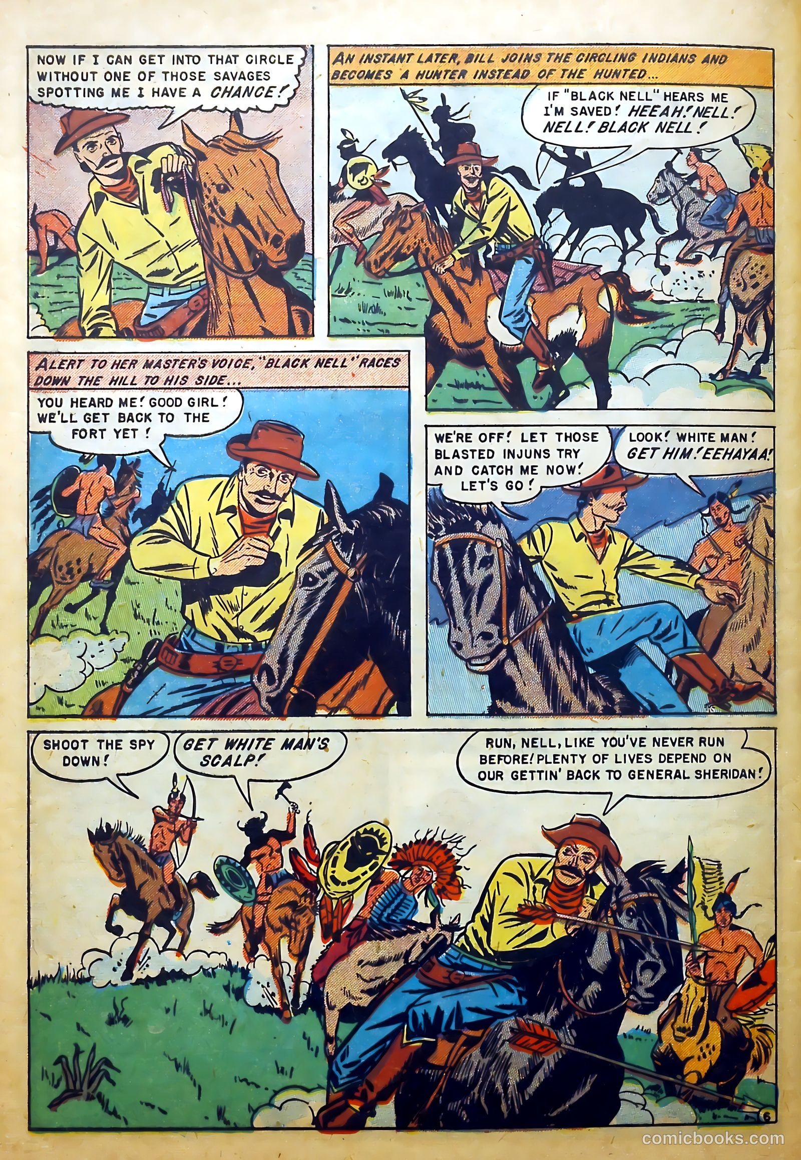 Indian Fighter #8 (1951) — page 32 of 37