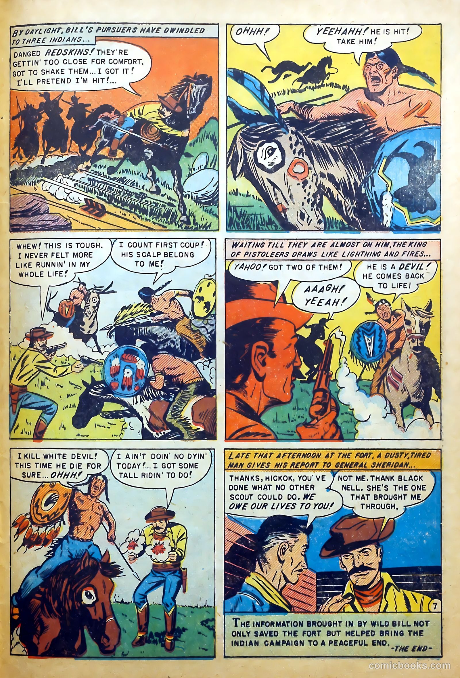 Indian Fighter #8 (1951) — page 33 of 37