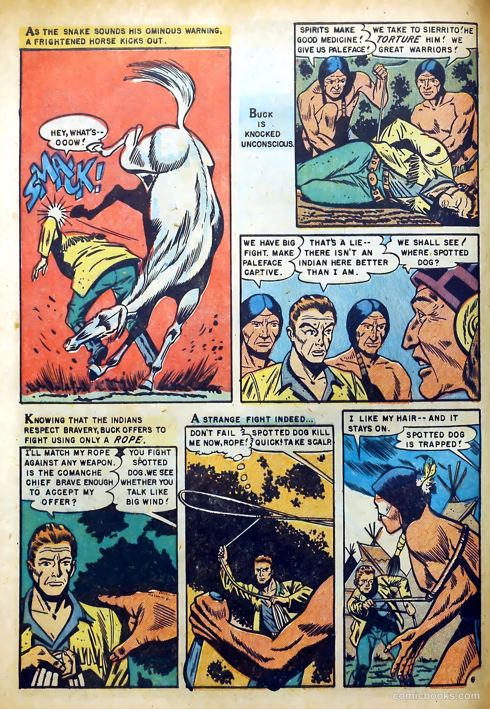 Indian Fighter #9 (1951) — page 8 of 36