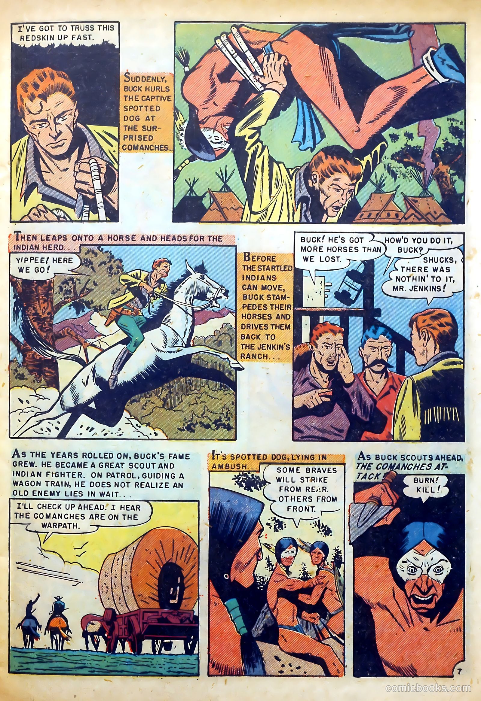 Indian Fighter #9 (1951) — page 9 of 36