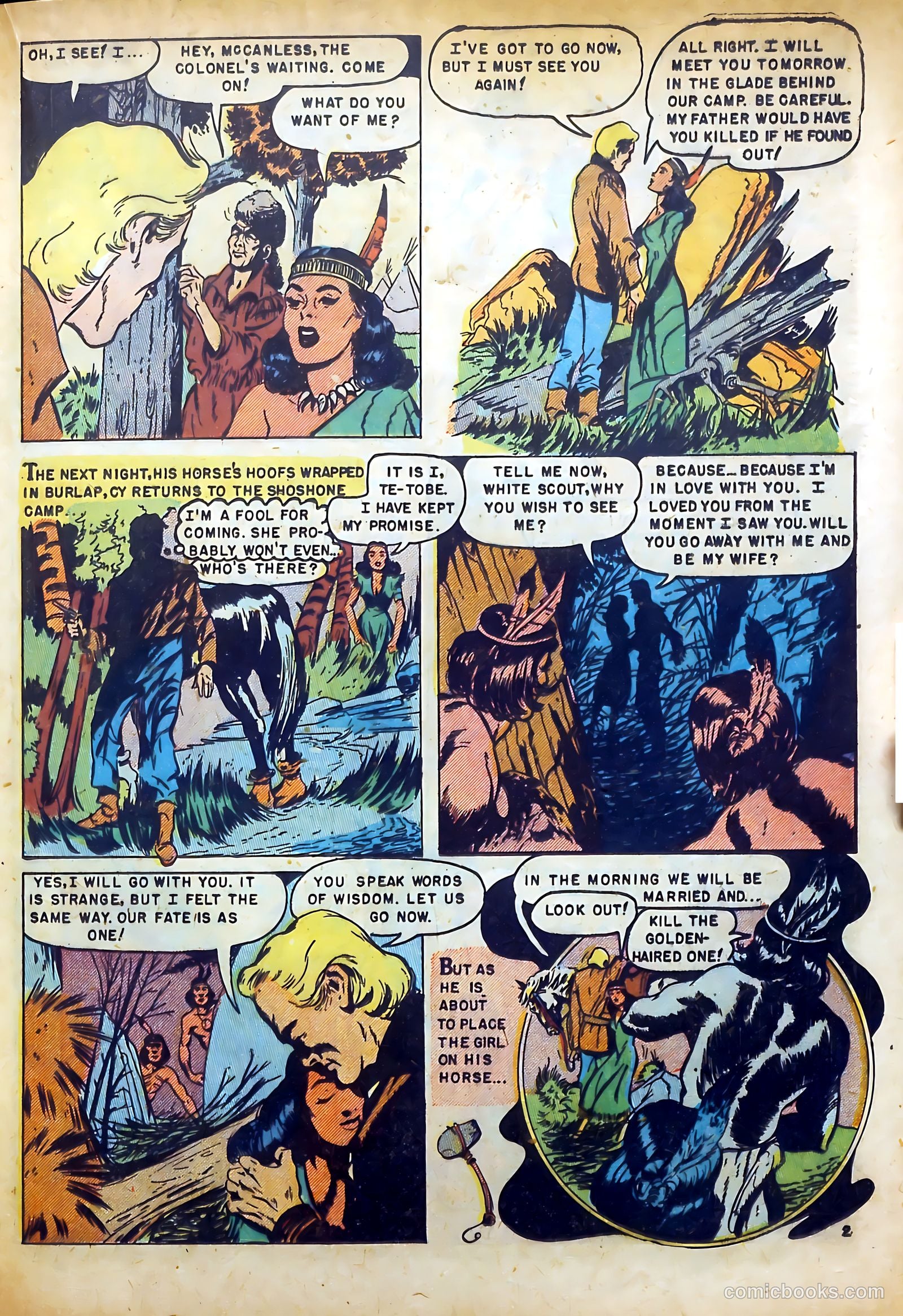 Indian Fighter #9 (1951) — page 21 of 36