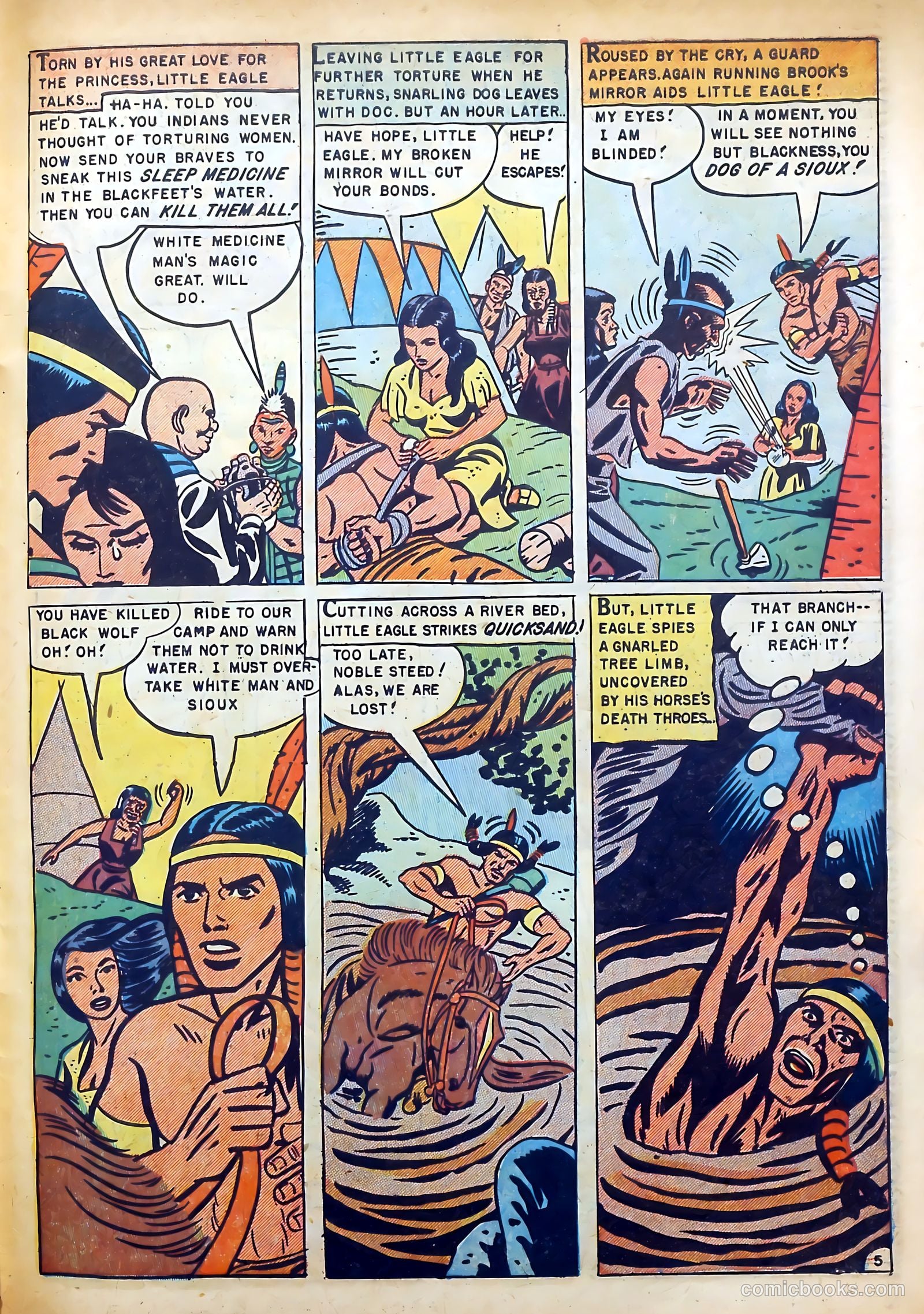 Indian Fighter #9 (1951) — page 31 of 36