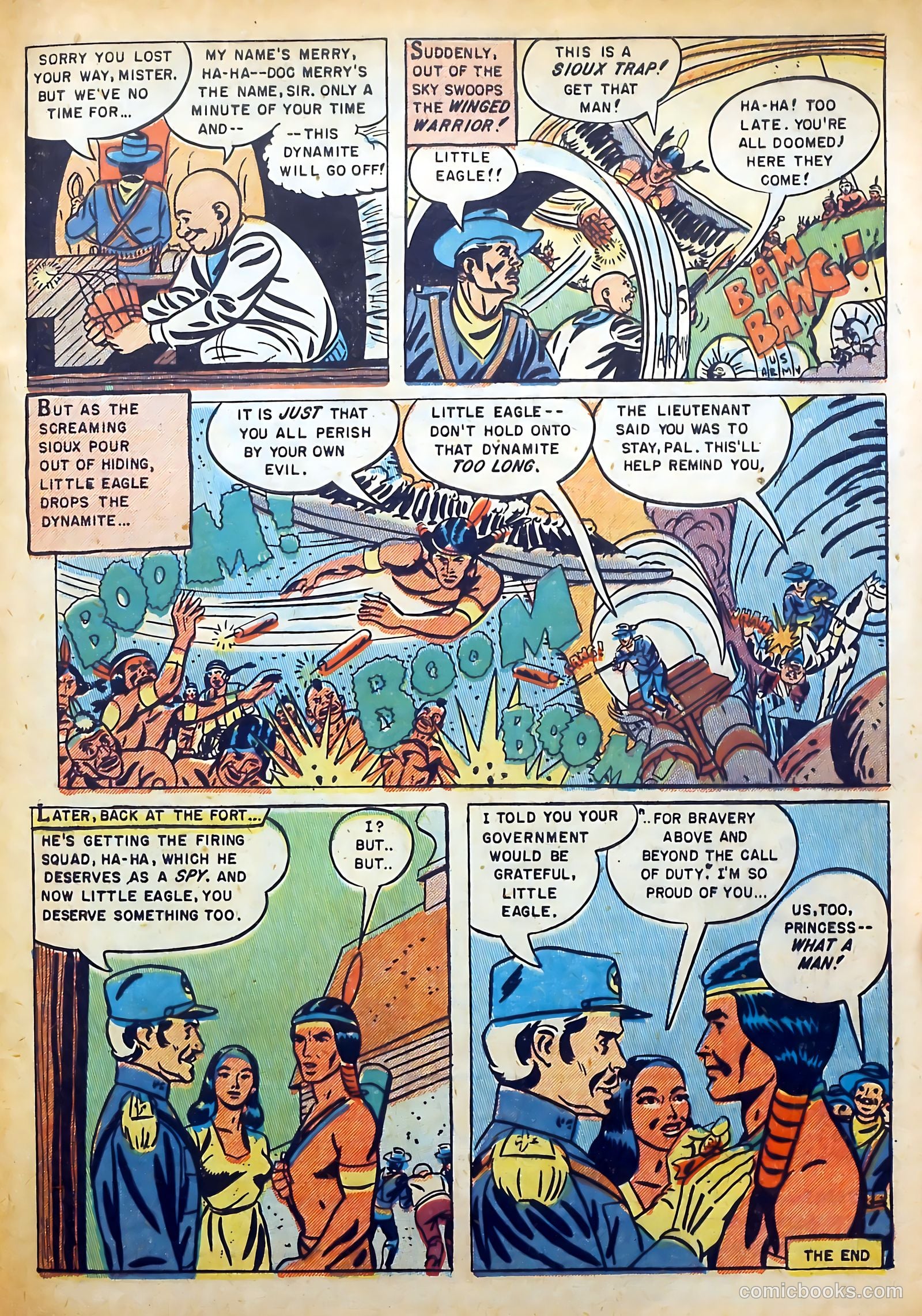 Indian Fighter #9 (1951) — page 33 of 36