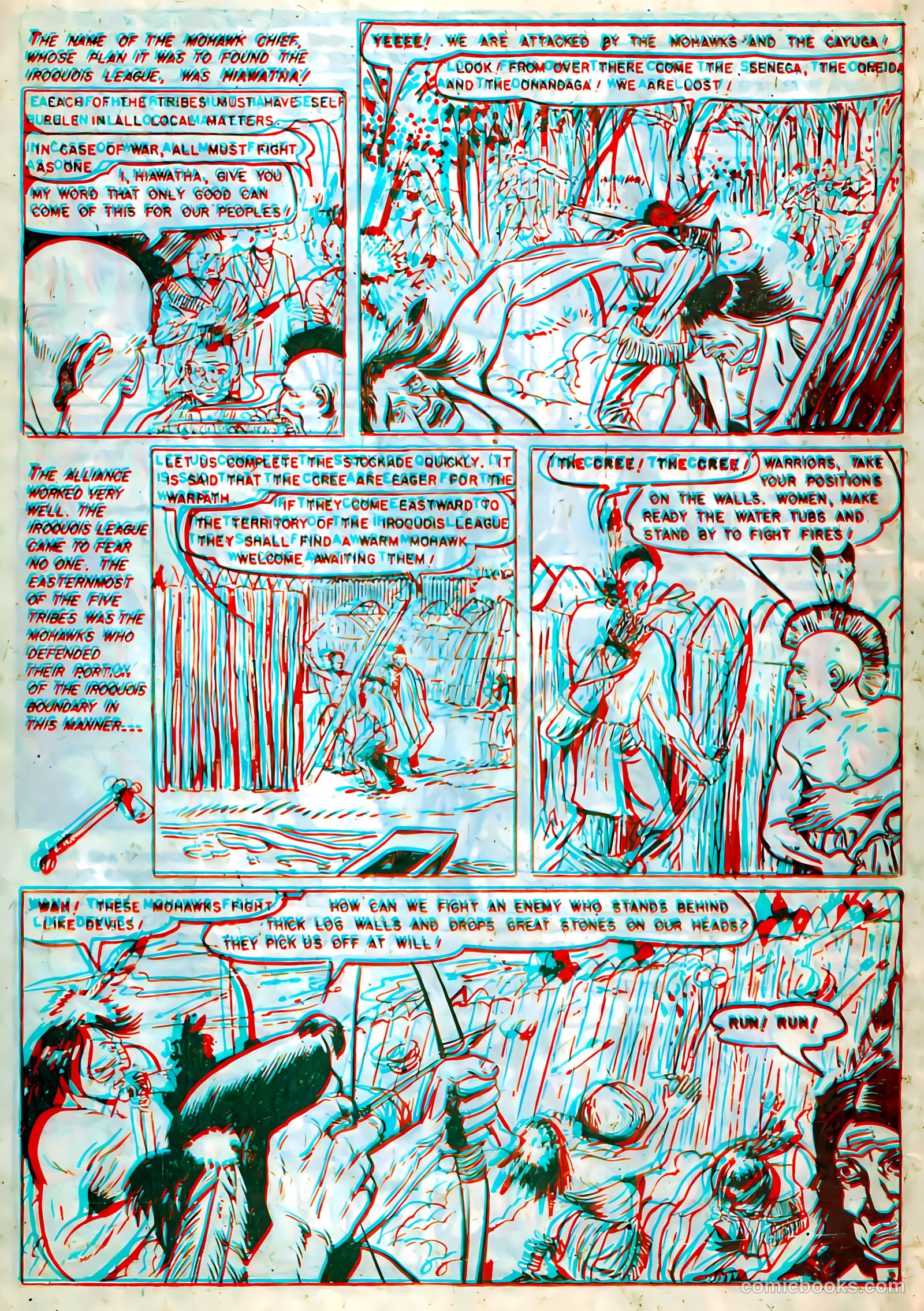 Indian Warriors 3-D #1 (1953) — page 11 of 36