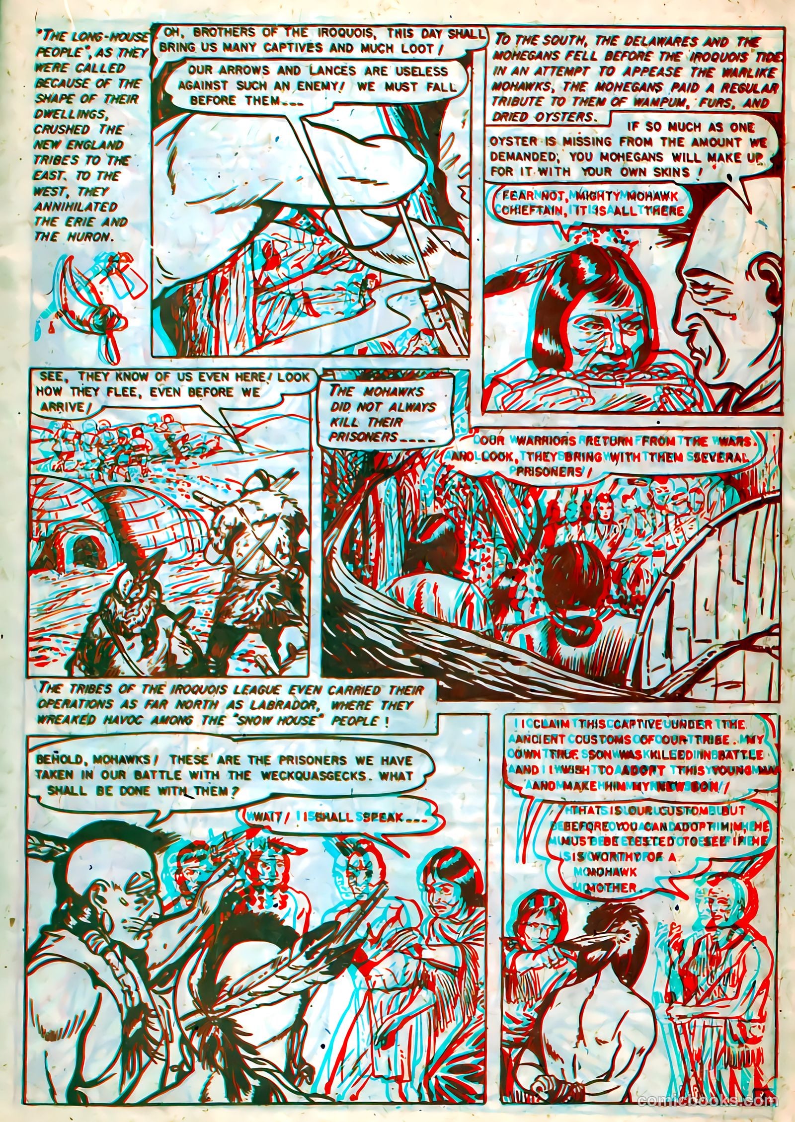 Indian Warriors 3-D #1 (1953) — page 13 of 36