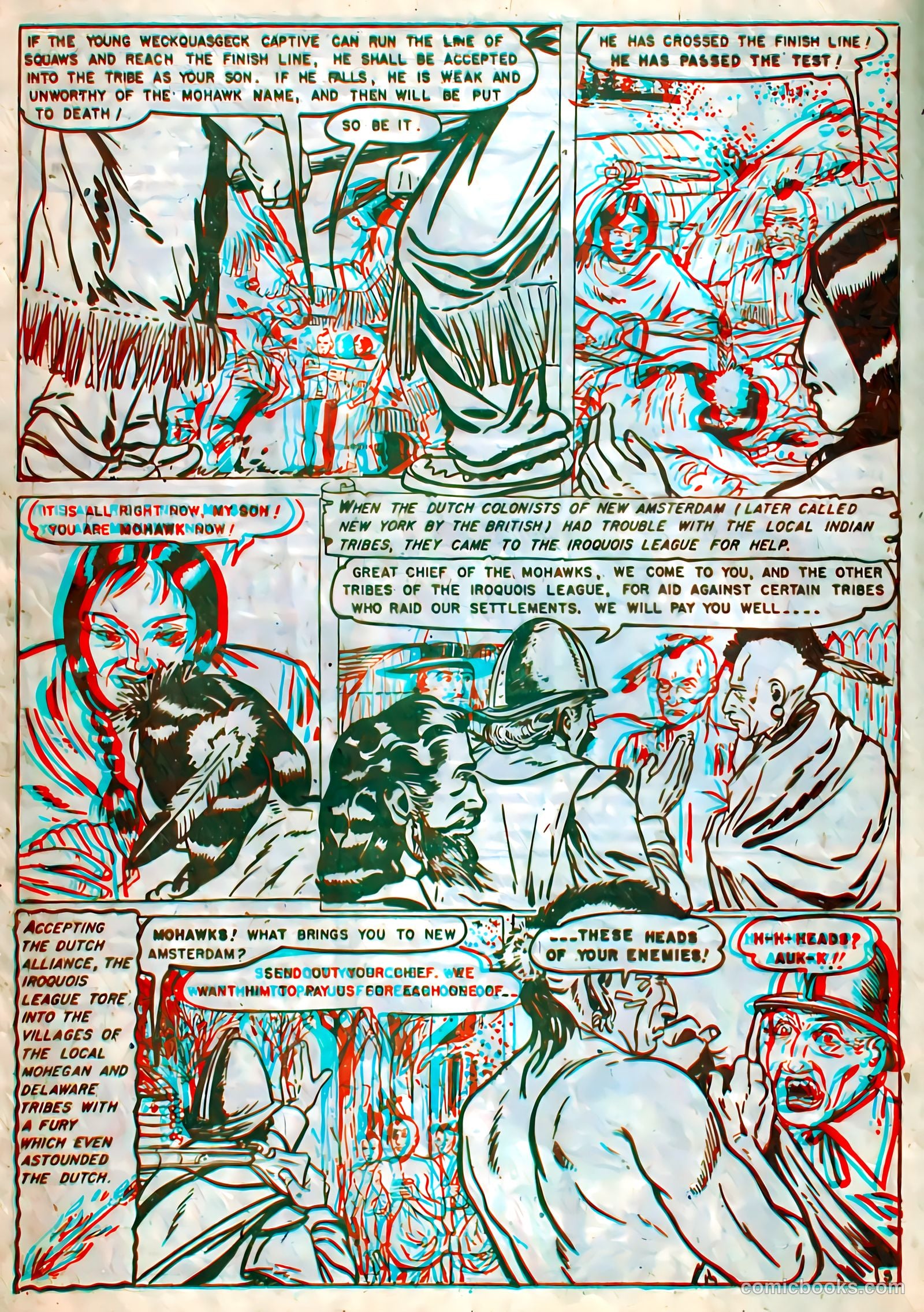 Indian Warriors 3-D #1 (1953) — page 14 of 36