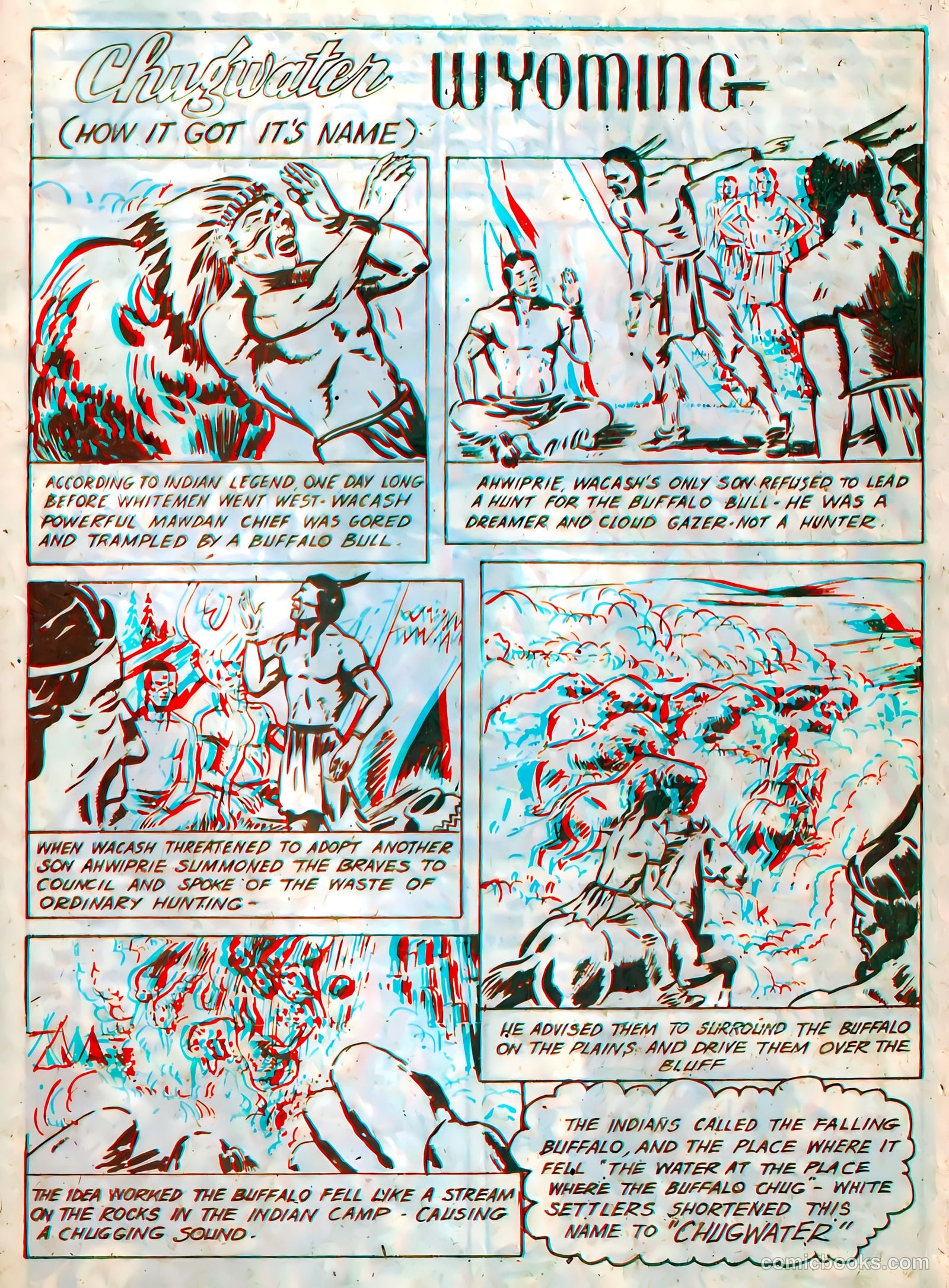 Indian Warriors 3-D #1 (1953) — page 27 of 36