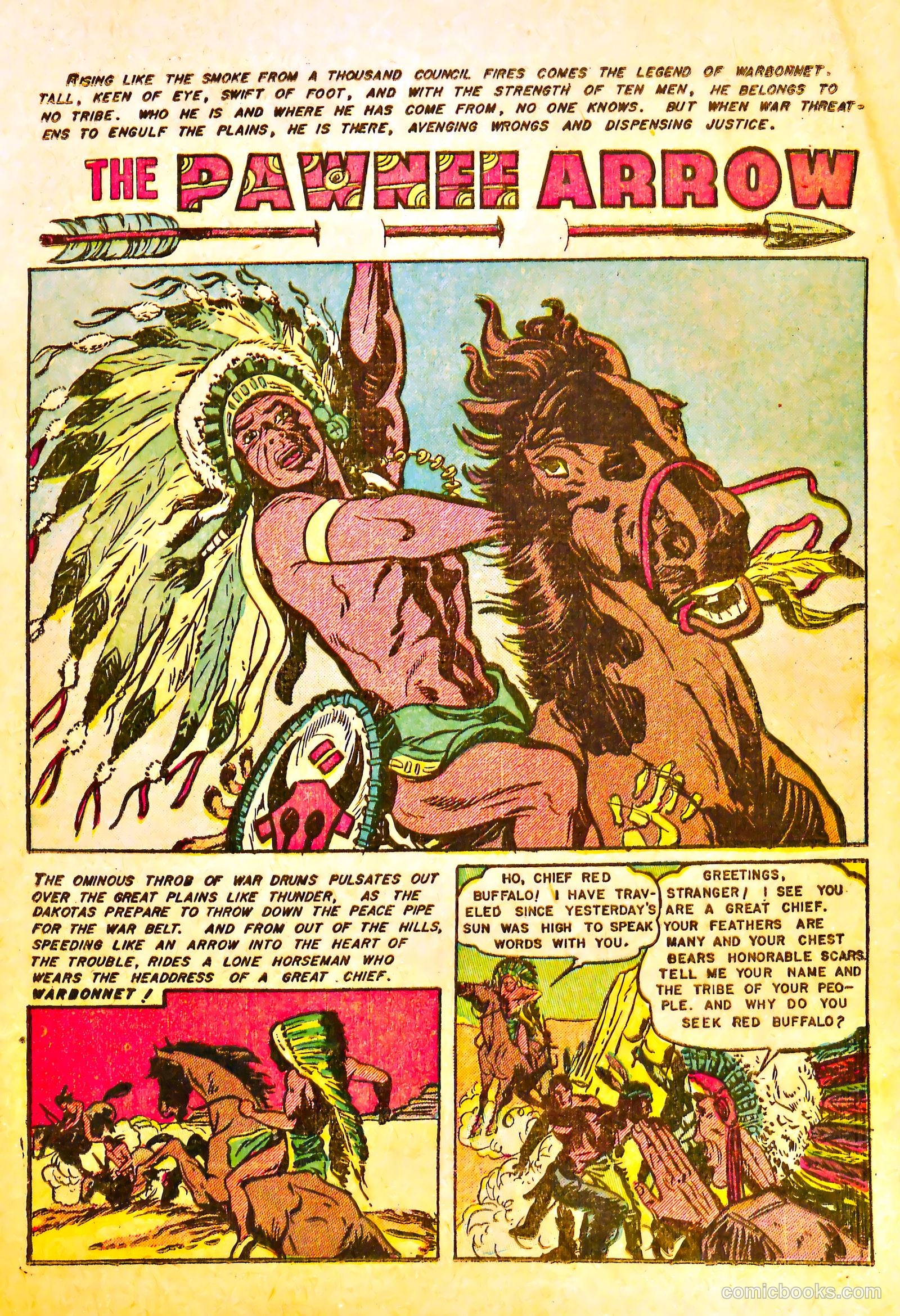 Indian Warriors #7 (1951) — page 3 of 36