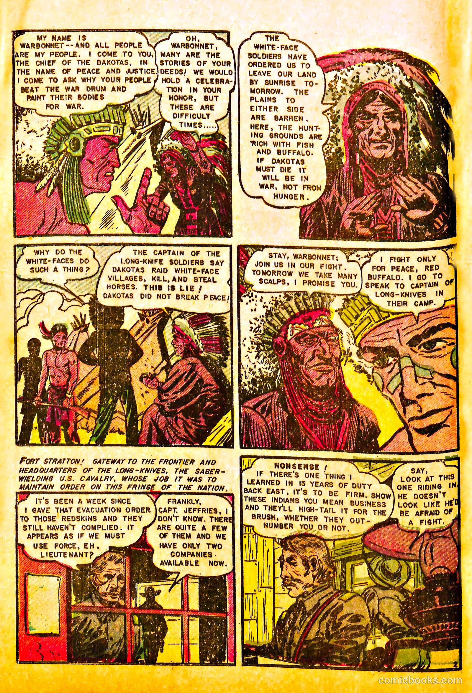 Indian Warriors #7 (1951) — page 4 of 36