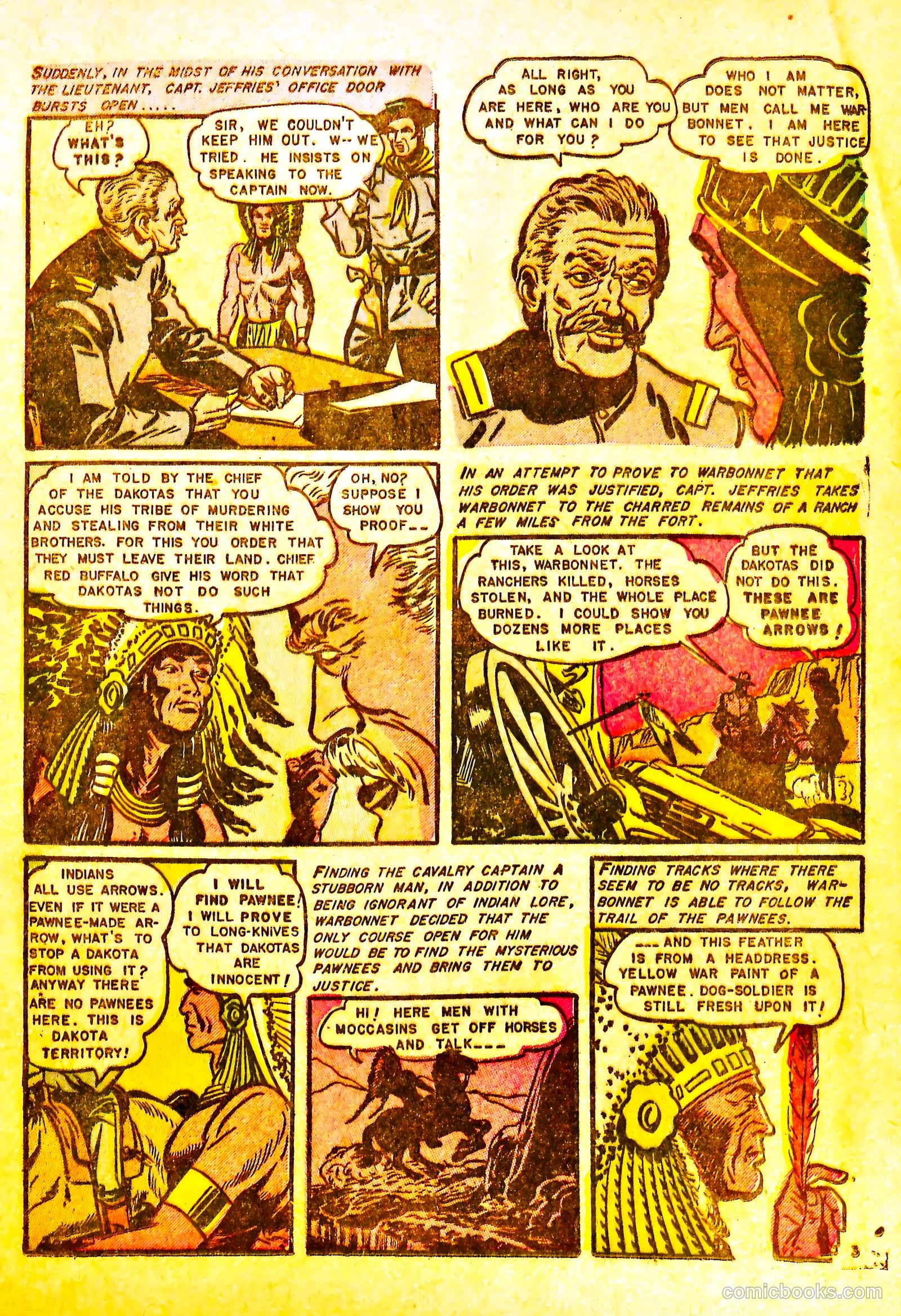 Indian Warriors #7 (1951) — page 5 of 36