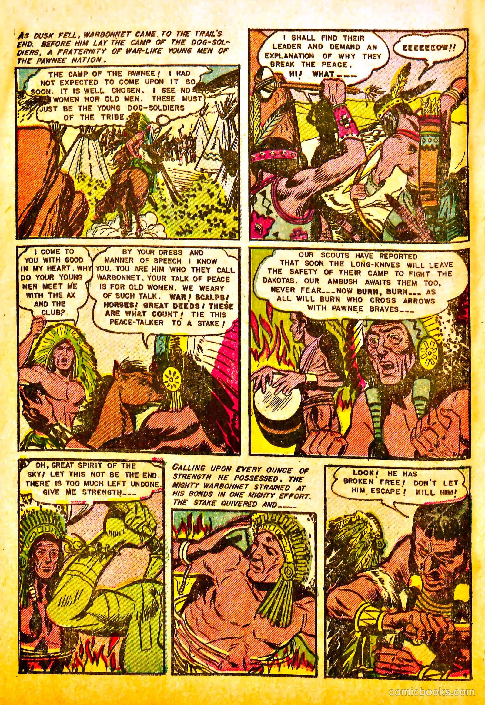 Indian Warriors #7 (1951) — page 6 of 36