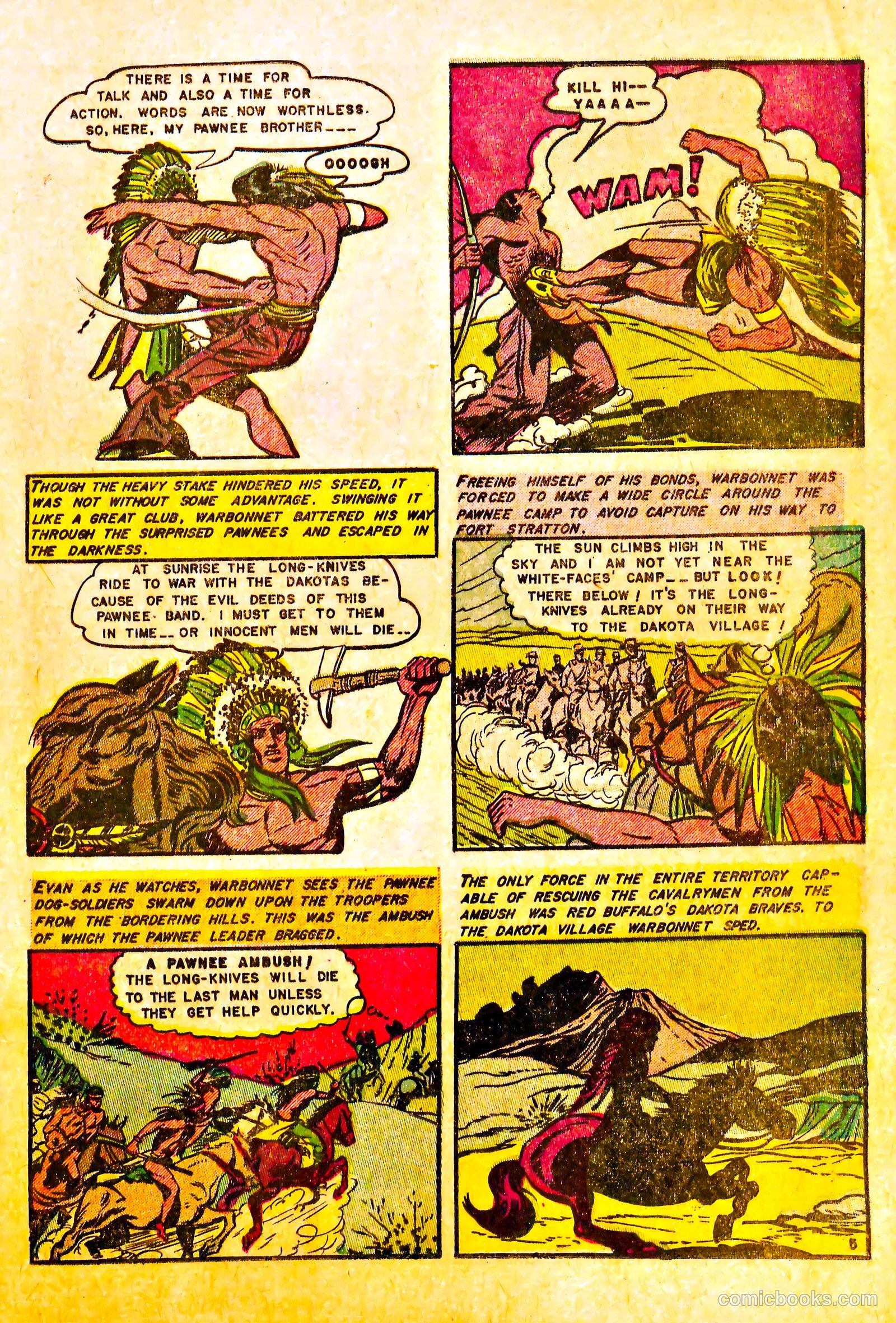 Indian Warriors #7 (1951) — page 7 of 36