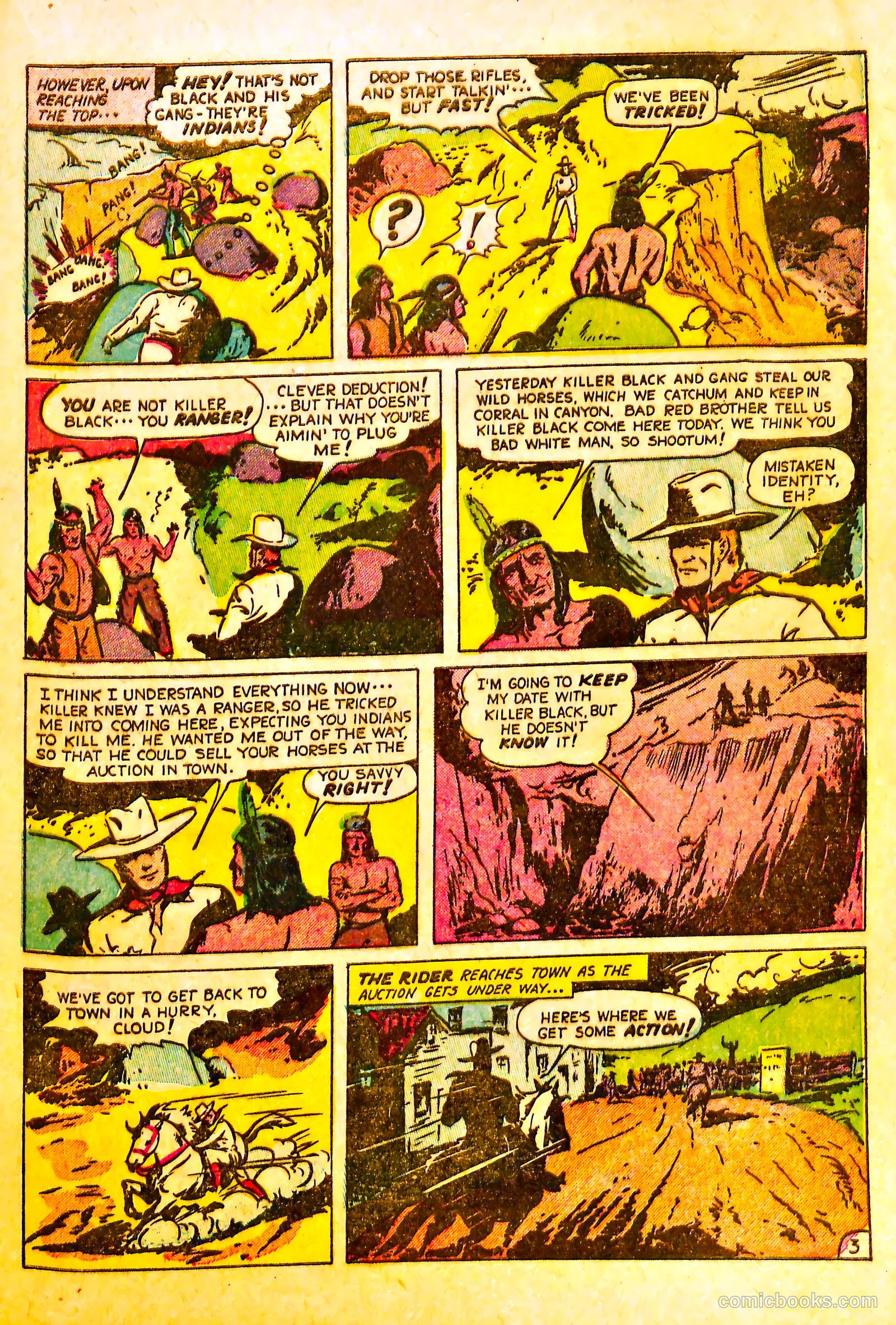Indian Warriors #7 (1951) — page 21 of 36