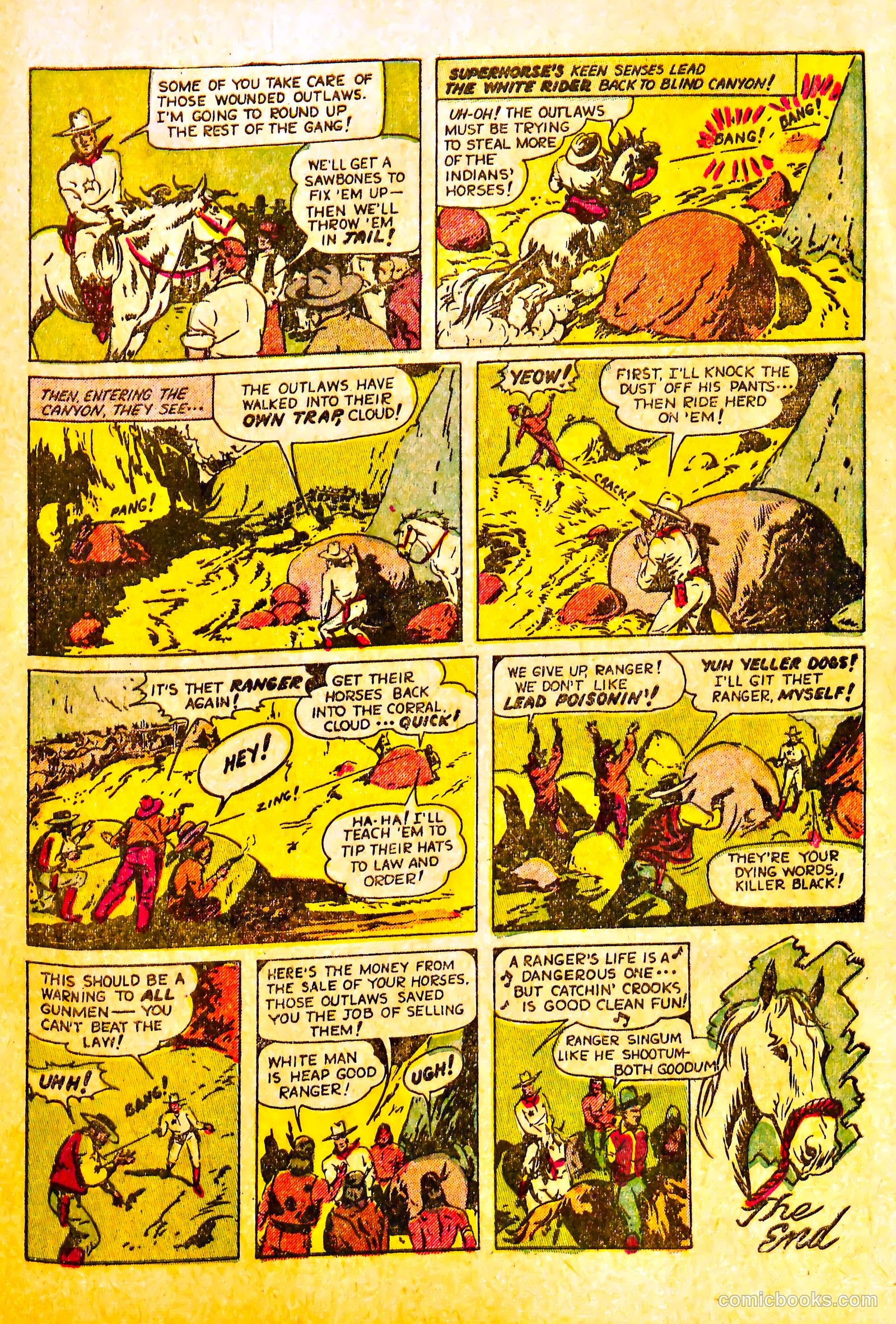 Indian Warriors #7 (1951) — page 23 of 36