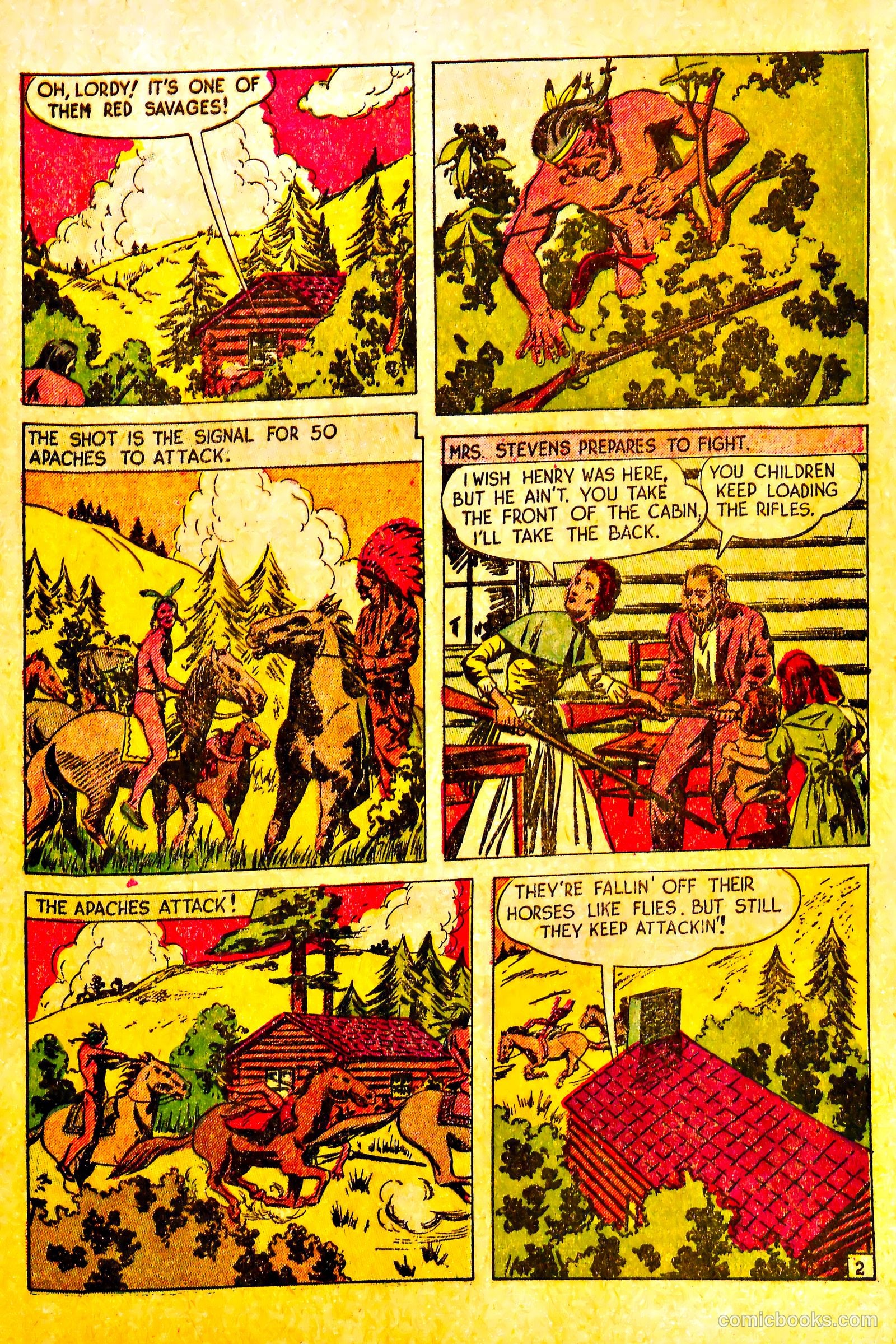 Indian Warriors #7 (1951) — page 25 of 36