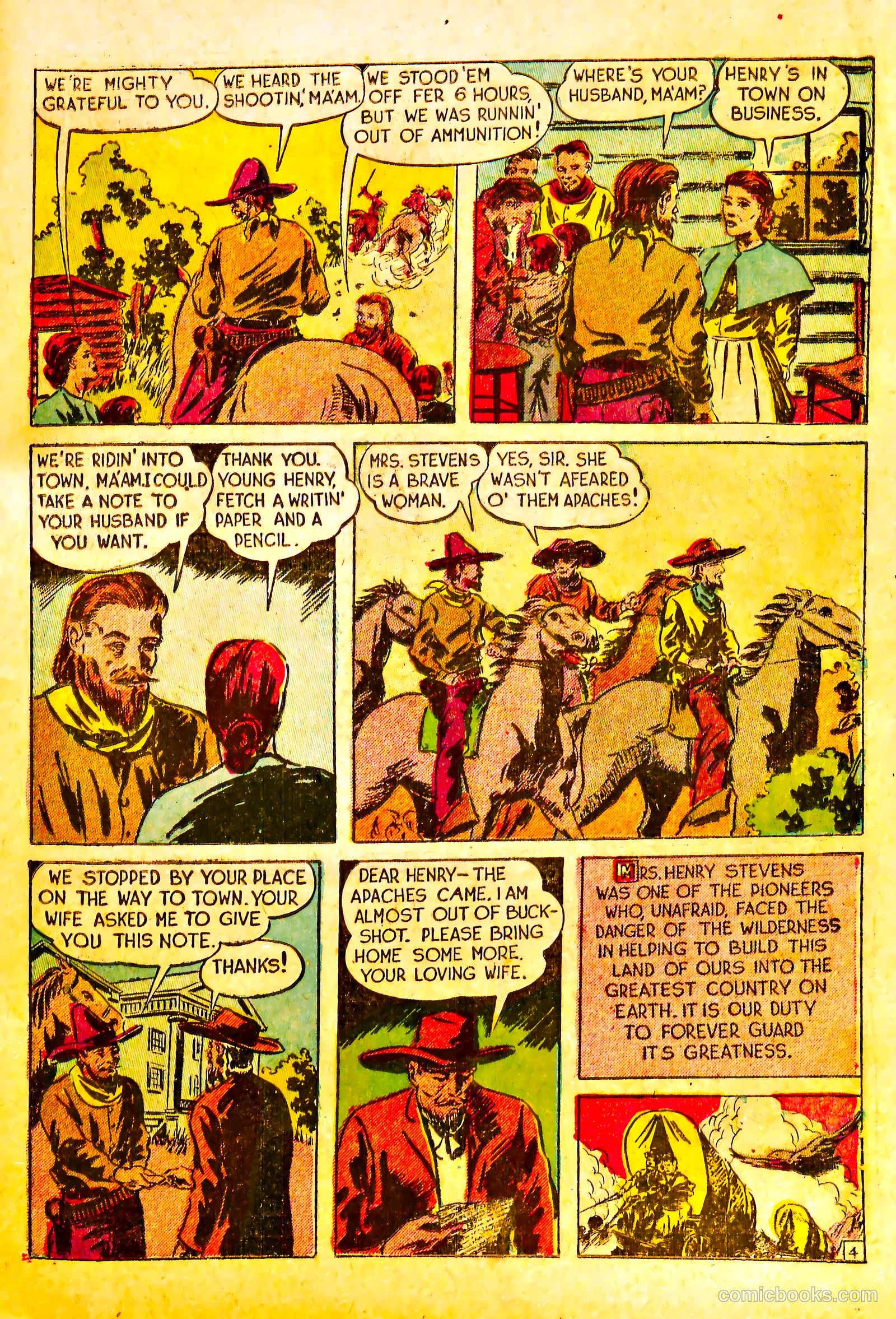 Indian Warriors #7 (1951) — page 27 of 36