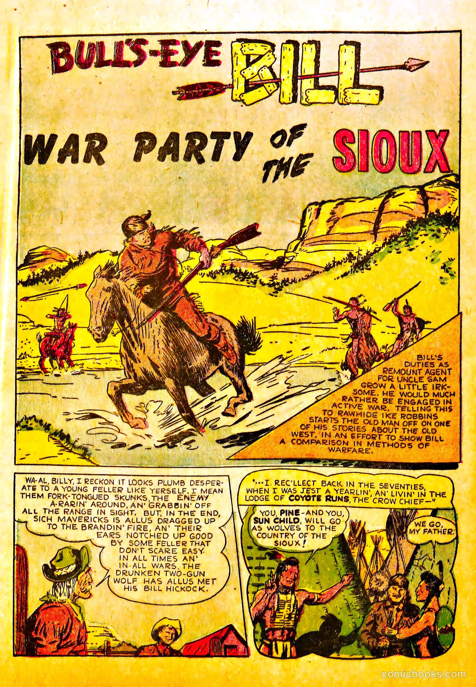 Indian Warriors #7 (1951) — page 28 of 36
