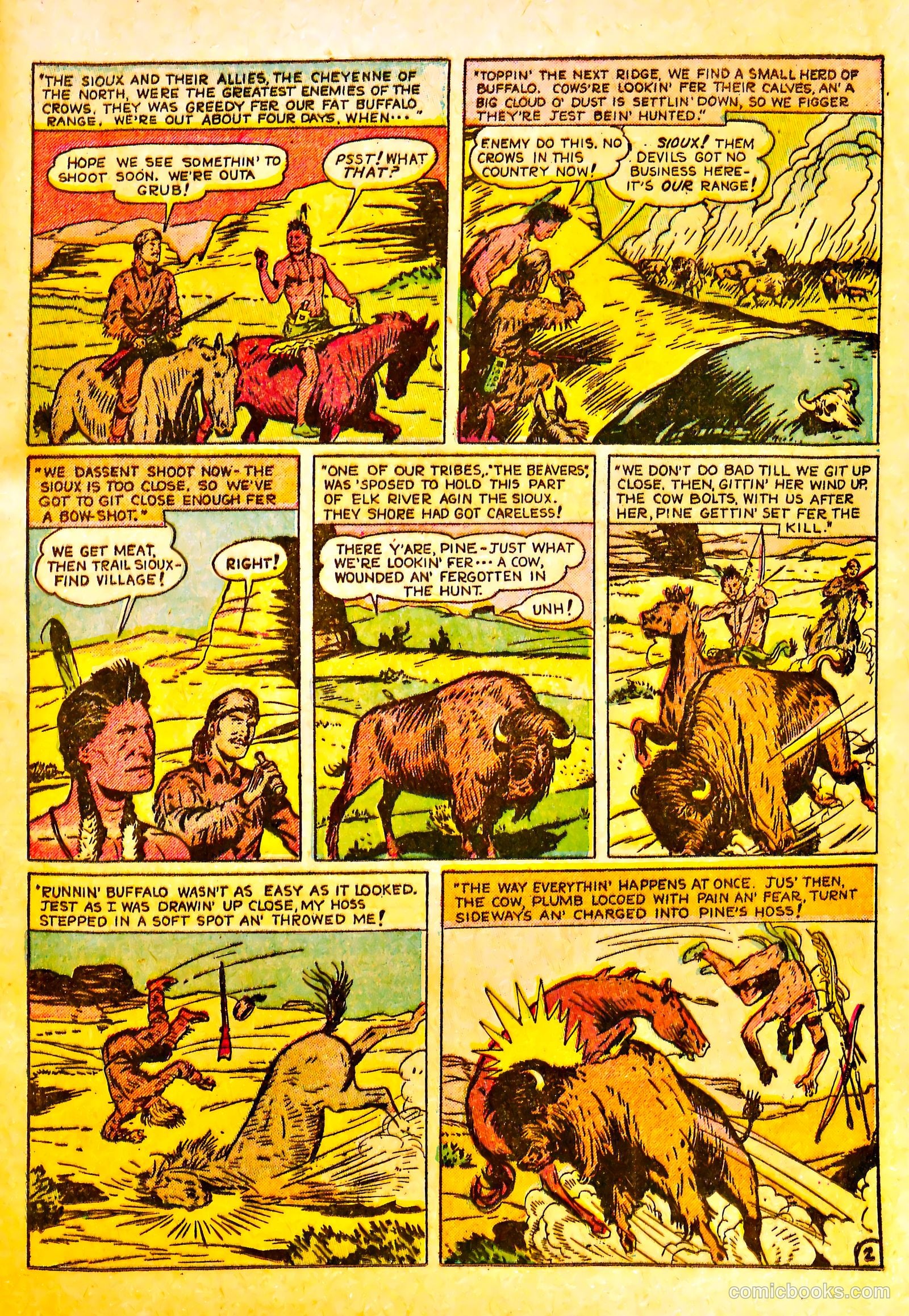 Indian Warriors #7 (1951) — page 29 of 36