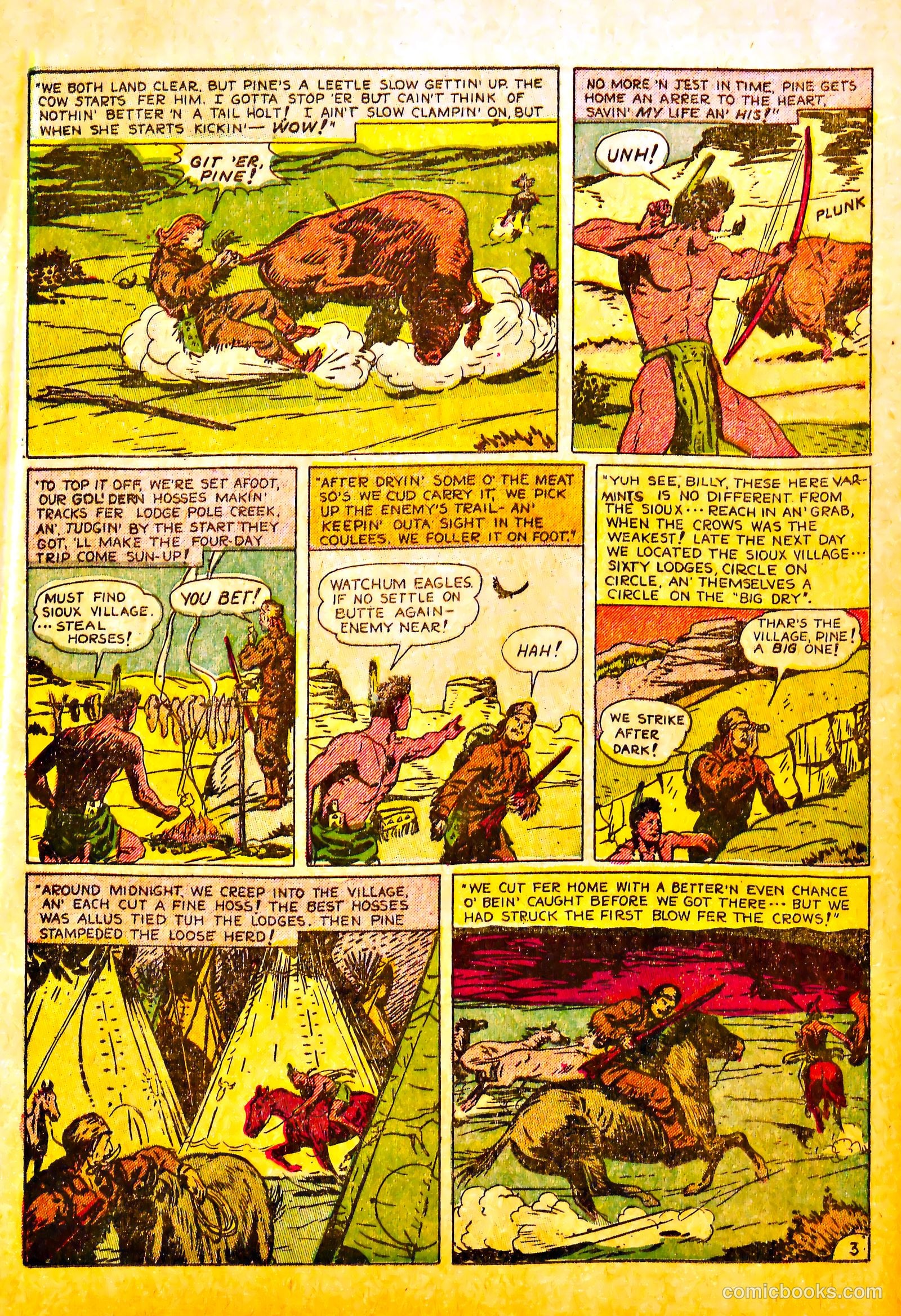 Indian Warriors #7 (1951) — page 30 of 36
