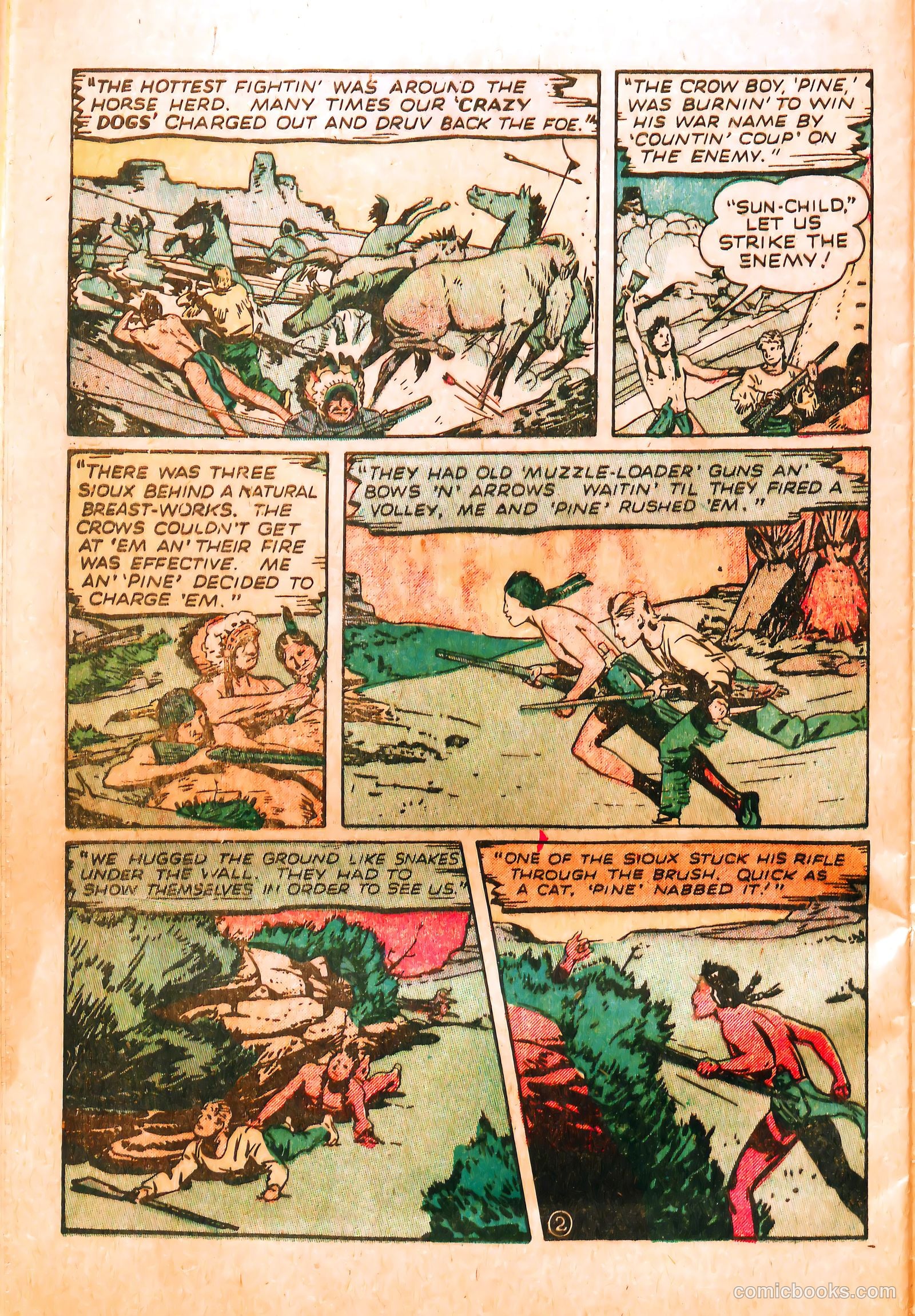 Indian Warriors #8 — page 31 of 37