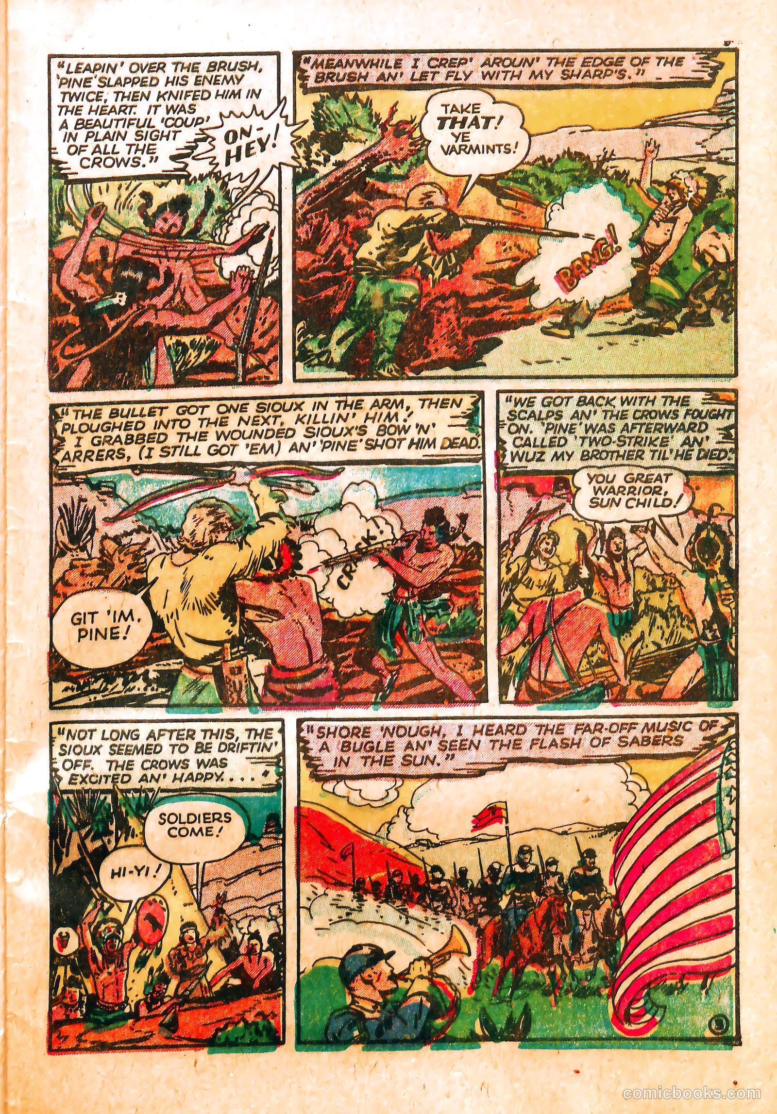 Indian Warriors #8 — page 32 of 37