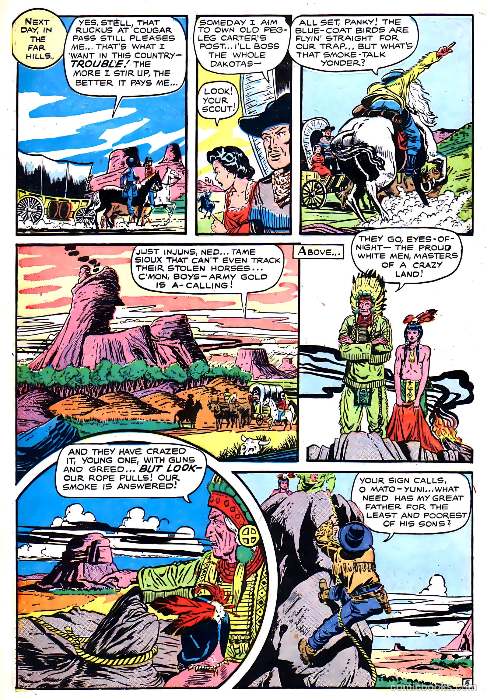 Indians #1 (1950) — page 8 of 52