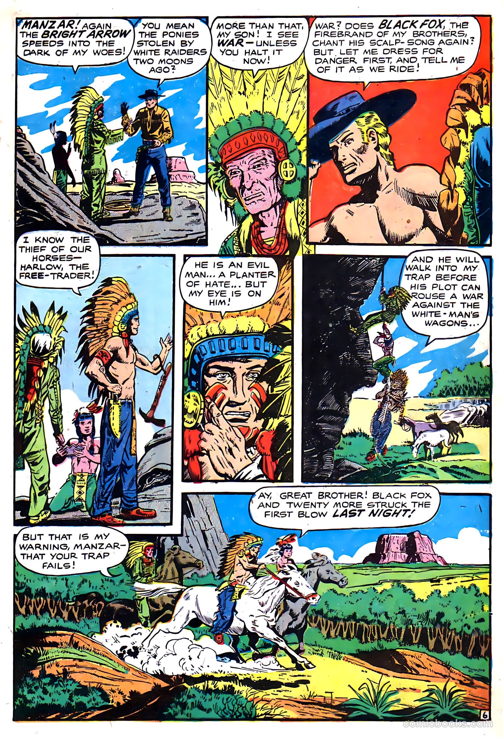 Indians #1 (1950) — page 9 of 52