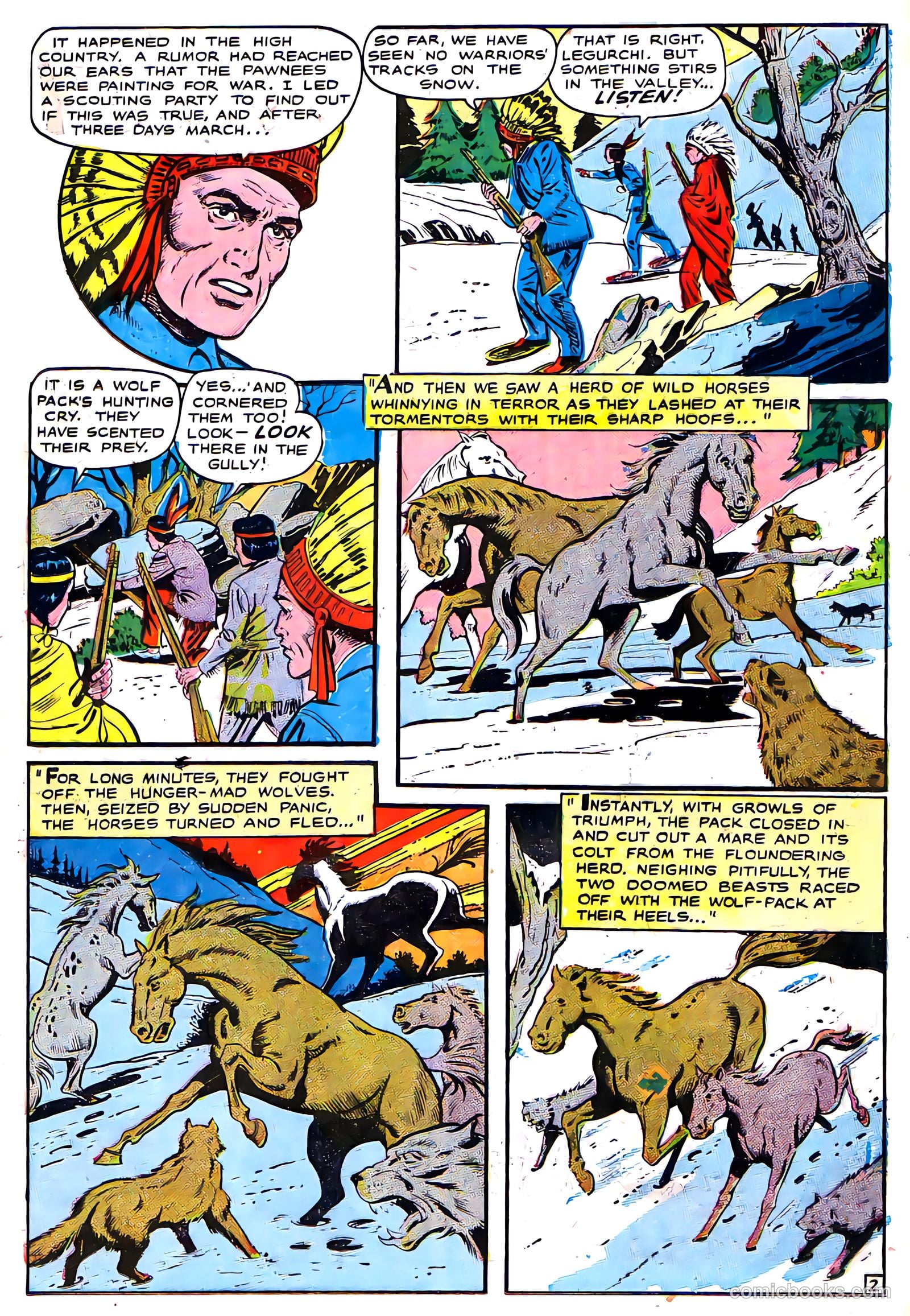 Indians #1 (1950) — page 35 of 52