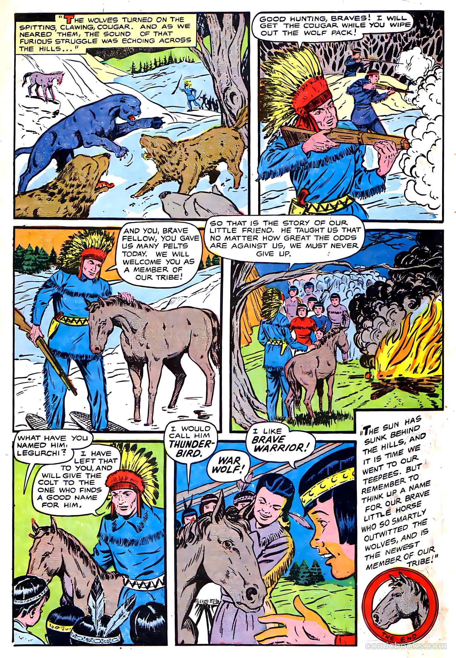 Indians #1 (1950) — page 39 of 52