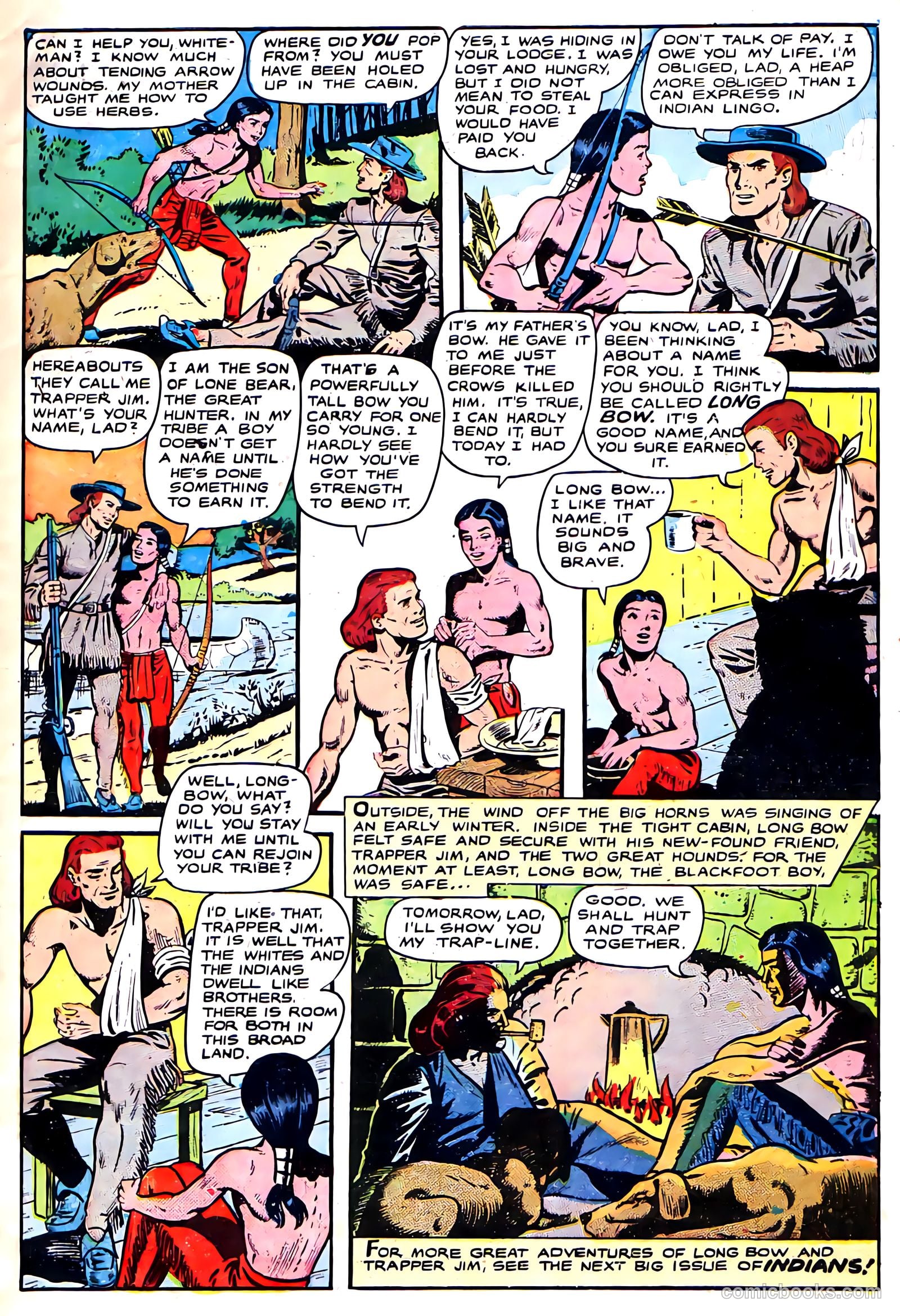 Indians #1 (1950) — page 49 of 52