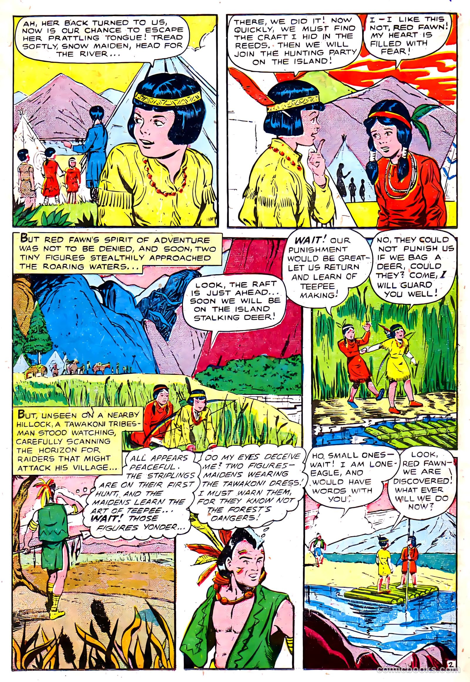 Indians #1 (1950) — page 17 of 52