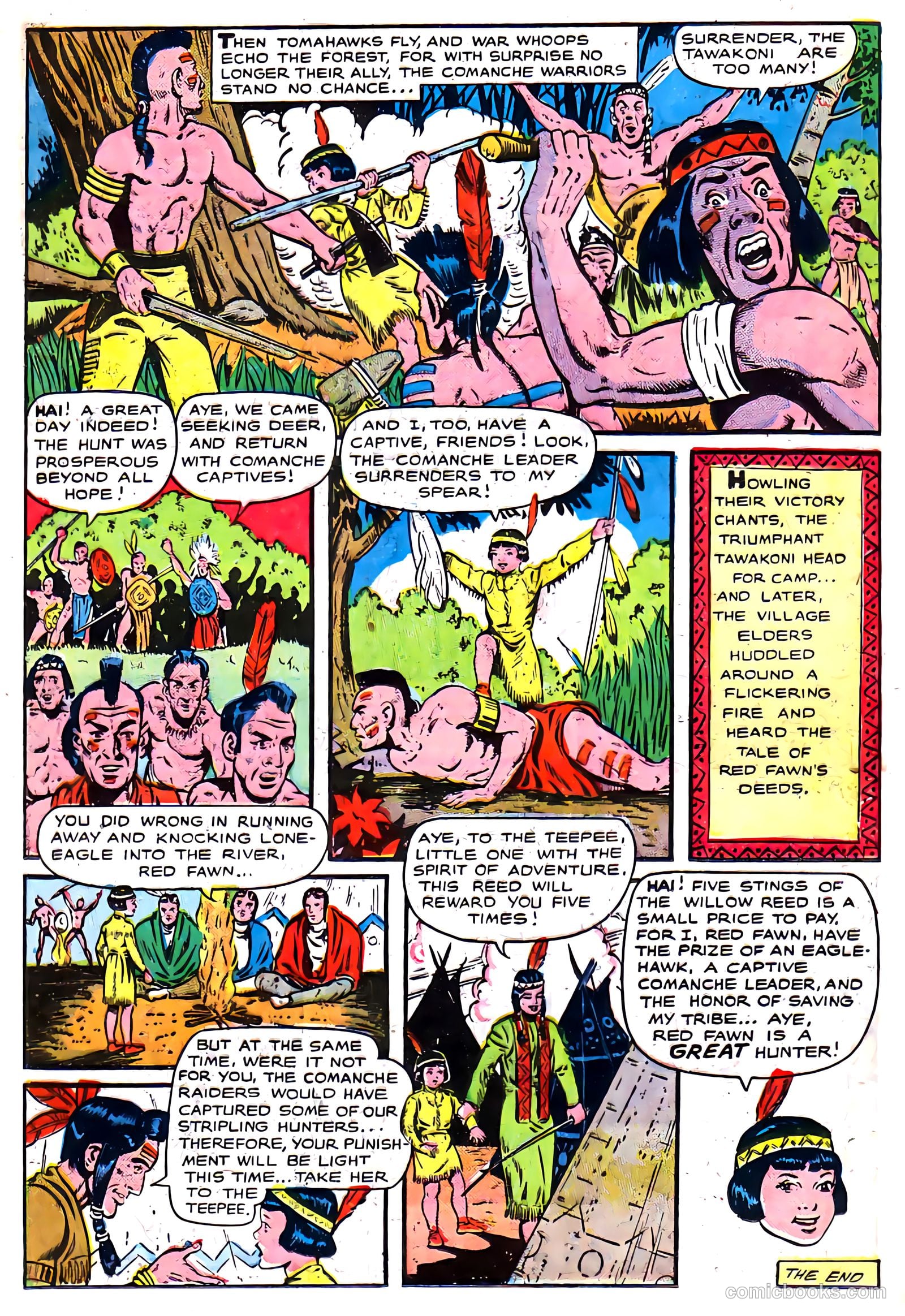 Indians #1 (1950) — page 23 of 52
