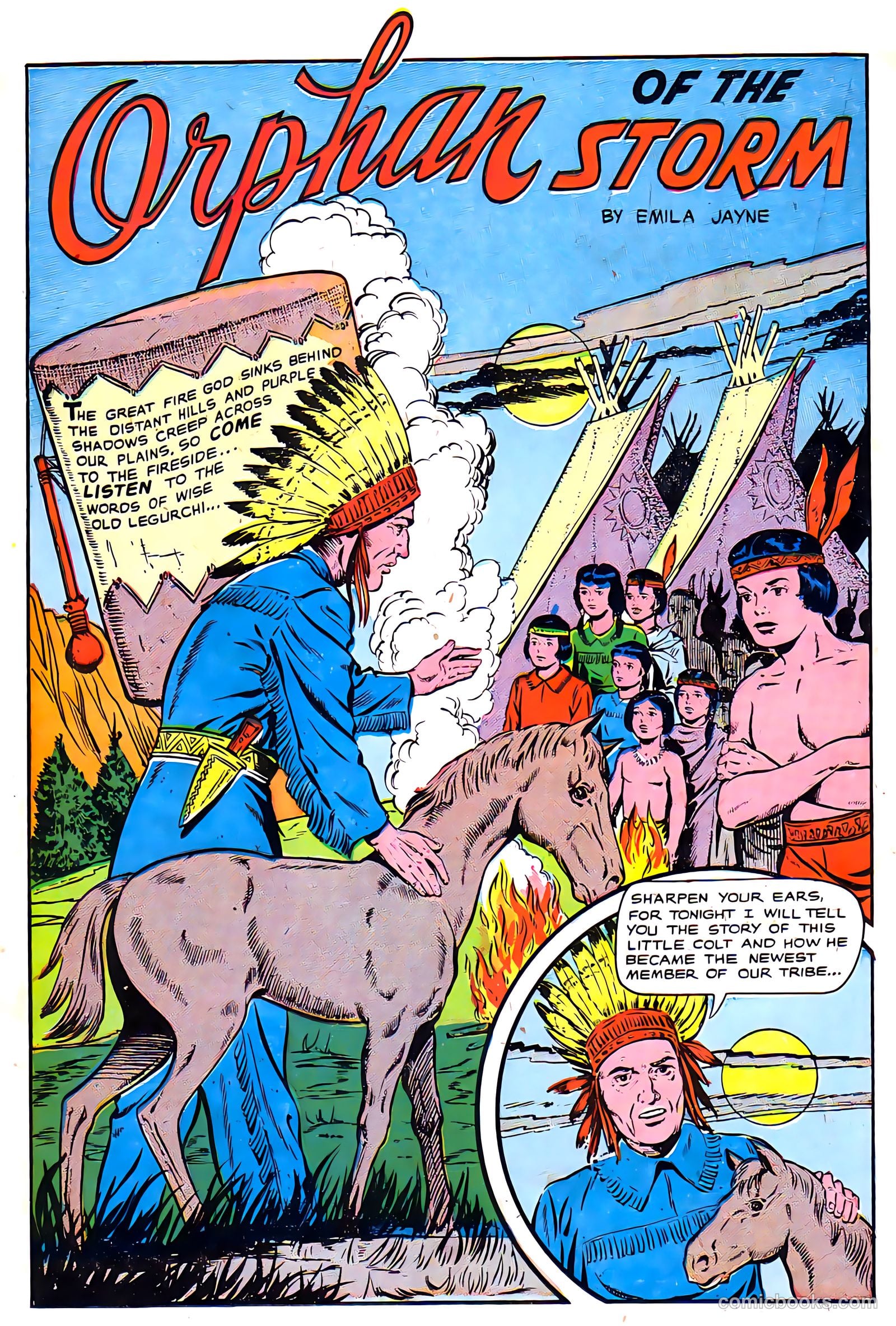 Indians #1 (1950) — page 34 of 52