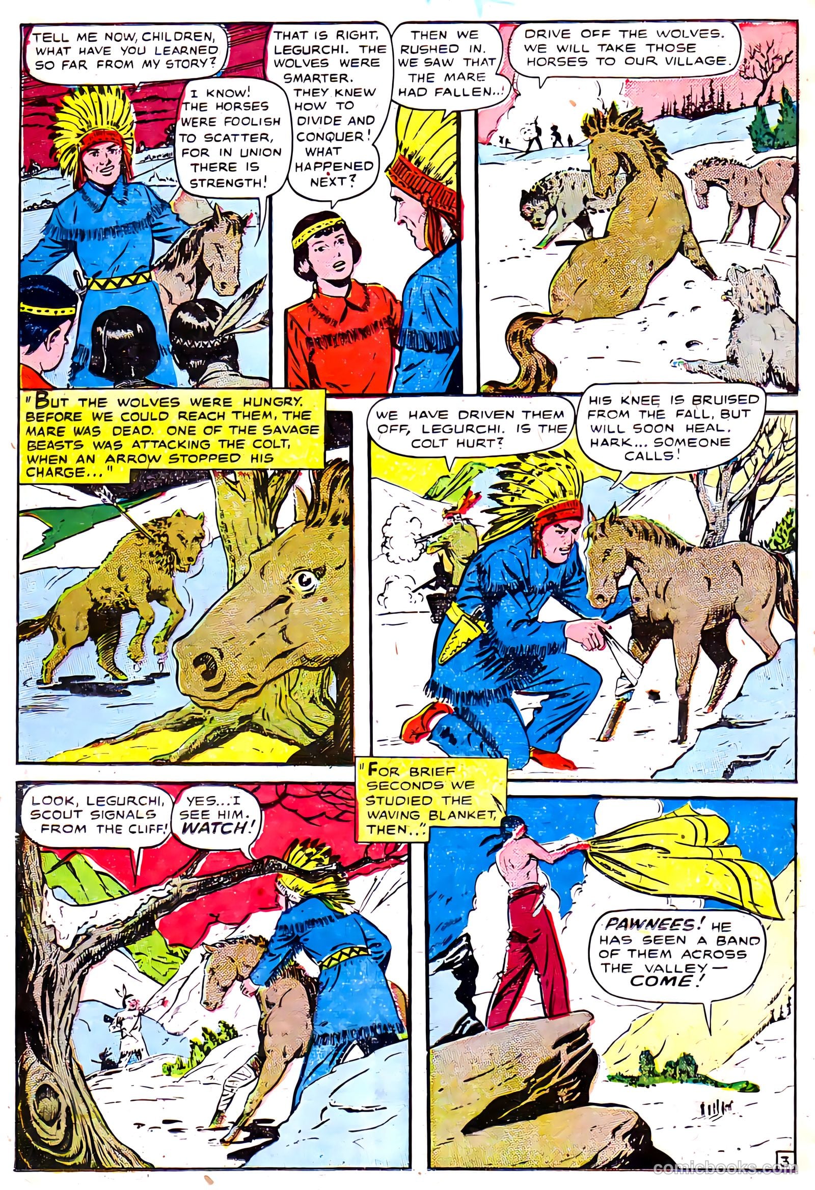 Indians #1 (1950) — page 36 of 52
