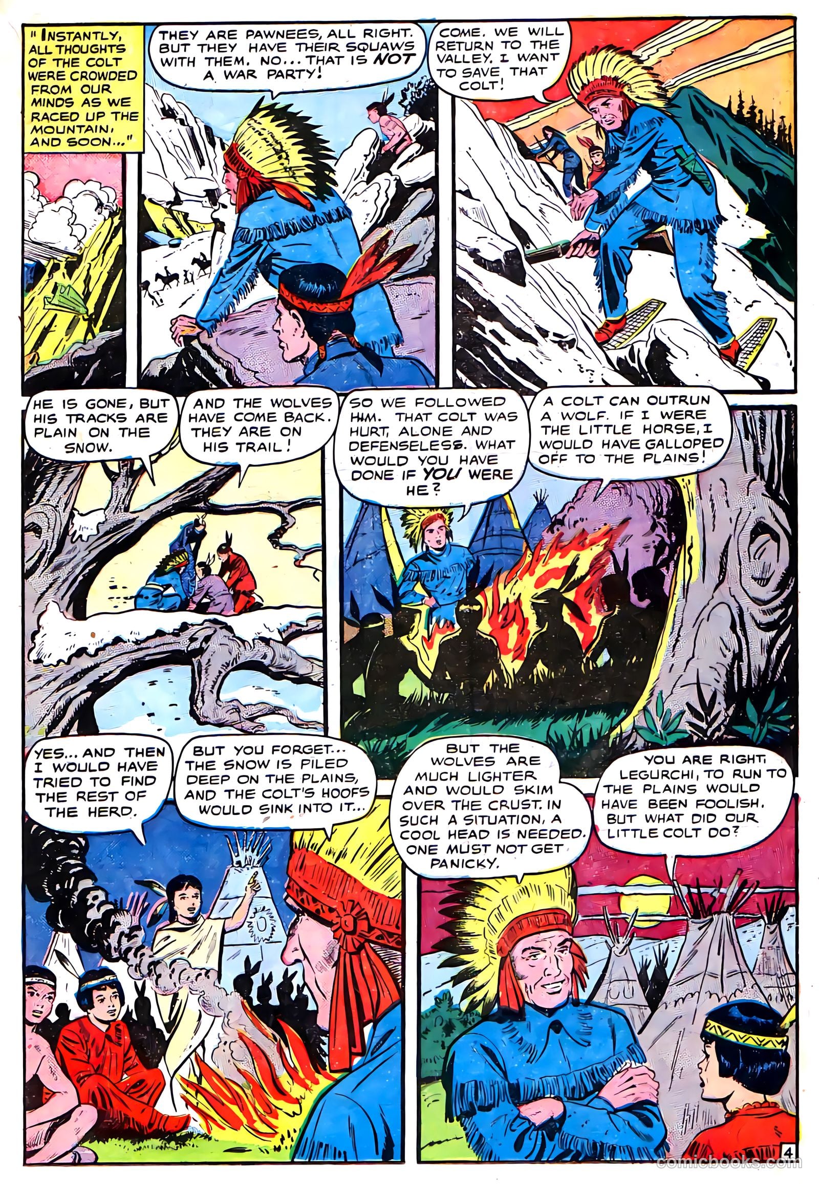 Indians #1 (1950) — page 37 of 52