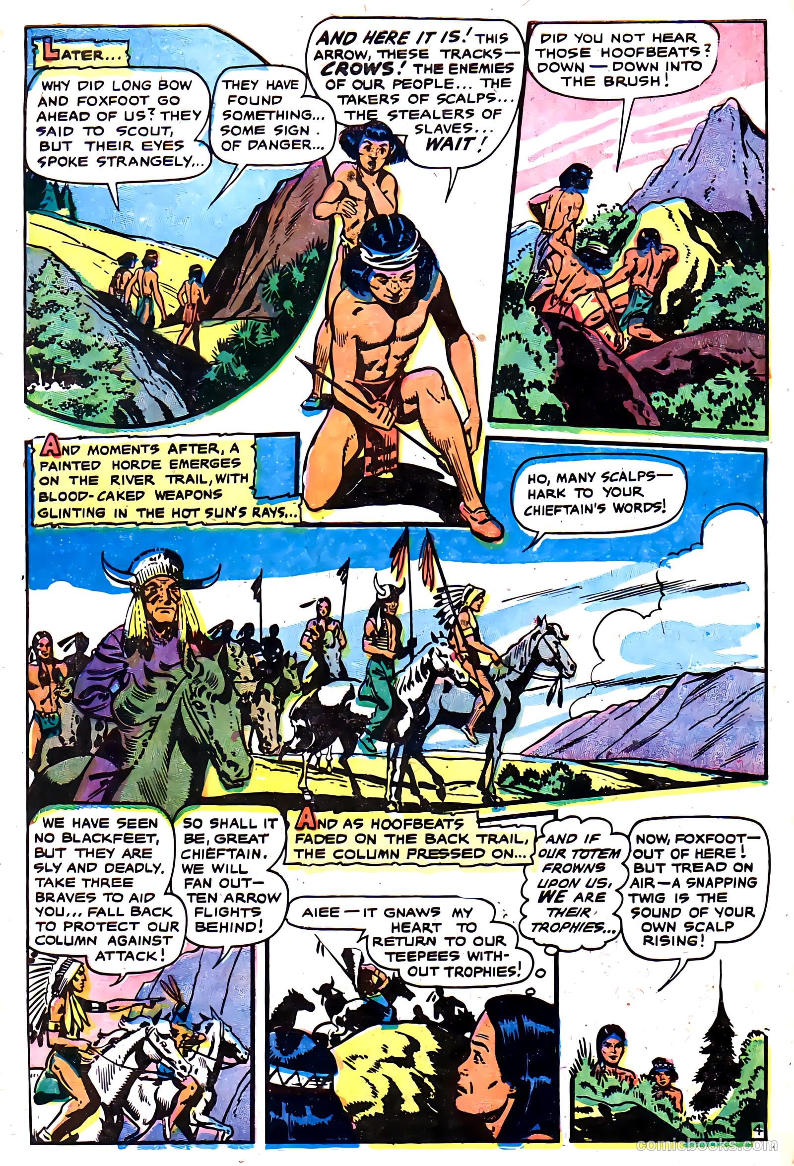 Indians #10 (1952) — page 30 of 36