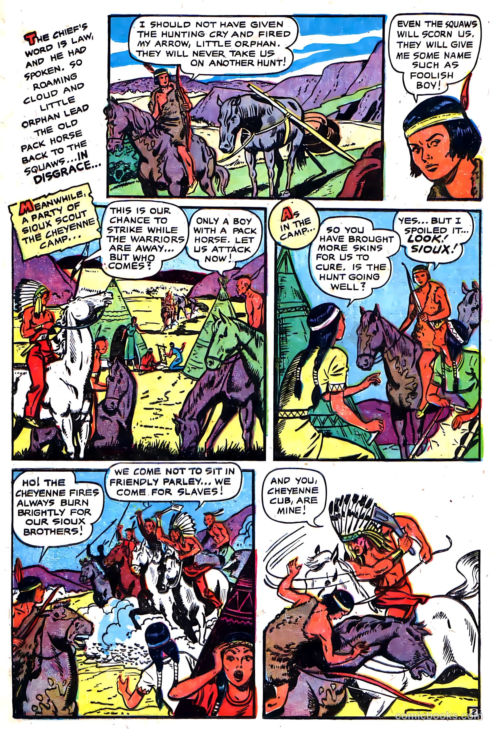 Indians #10 (1952) — page 21 of 36