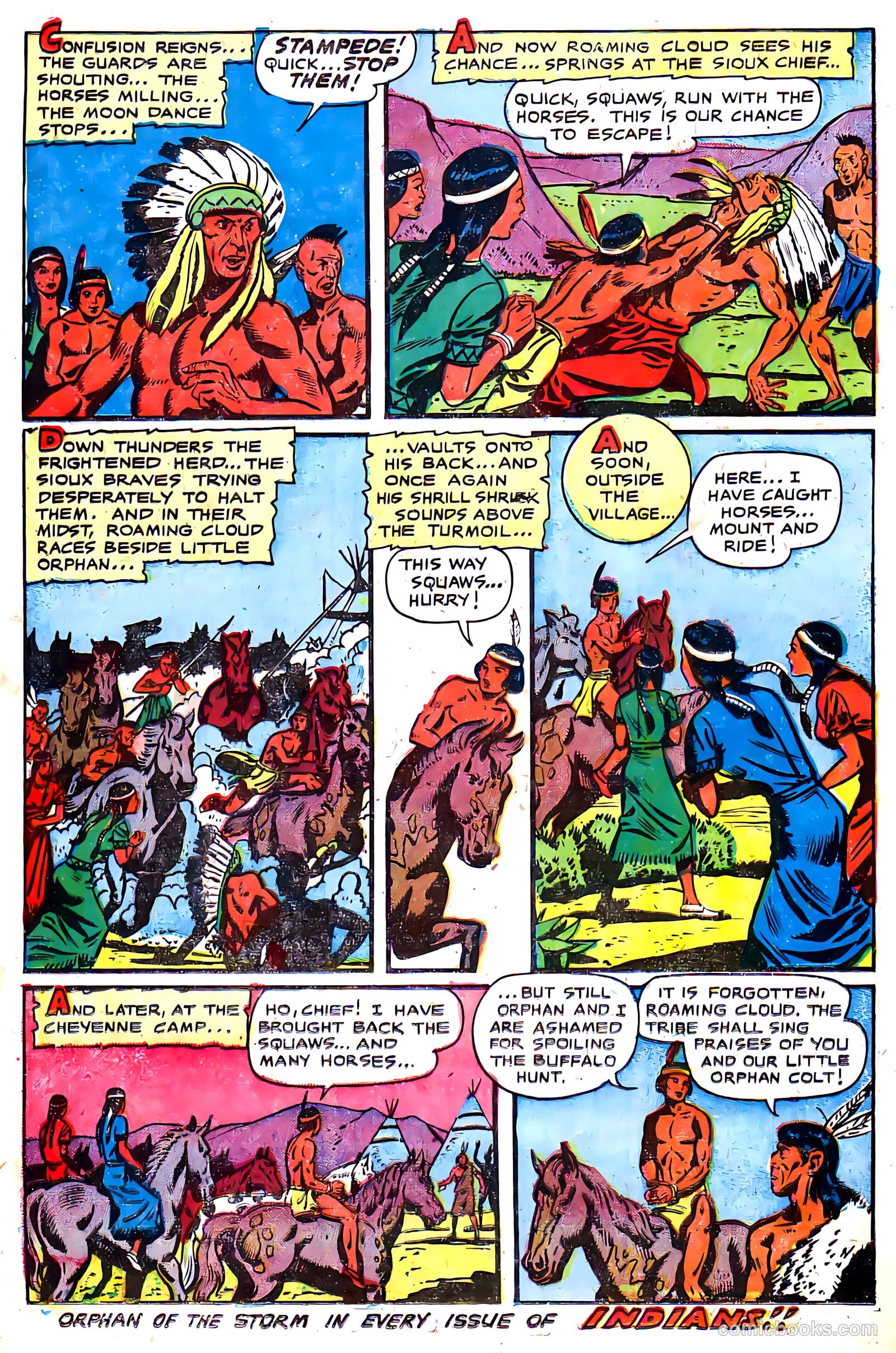 Indians #10 (1952) — page 24 of 36