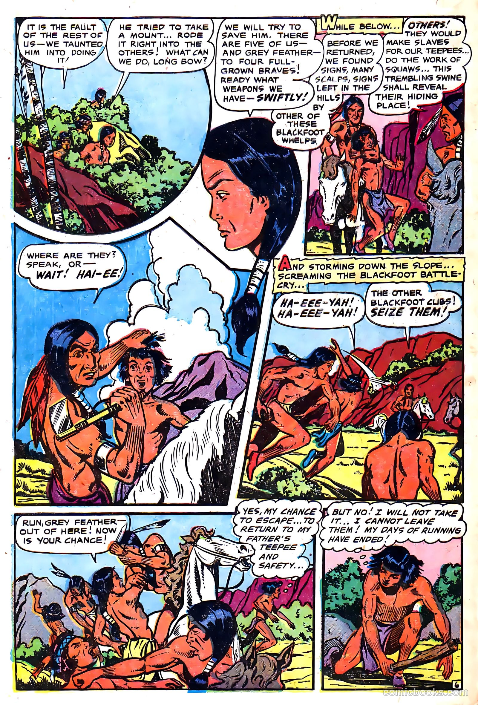 Indians #10 (1952) — page 32 of 36