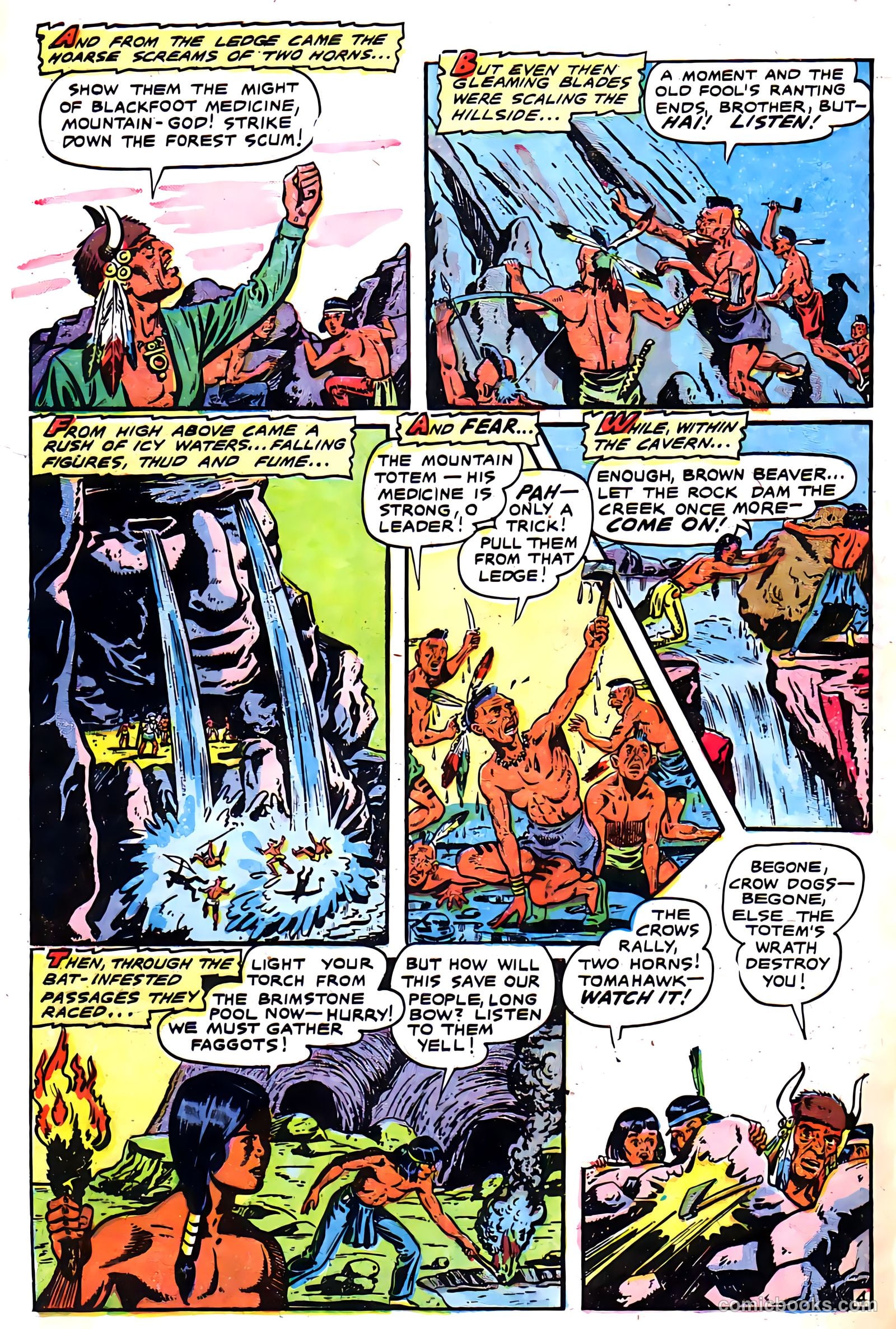 Indians #12 (1952) — page 32 of 36