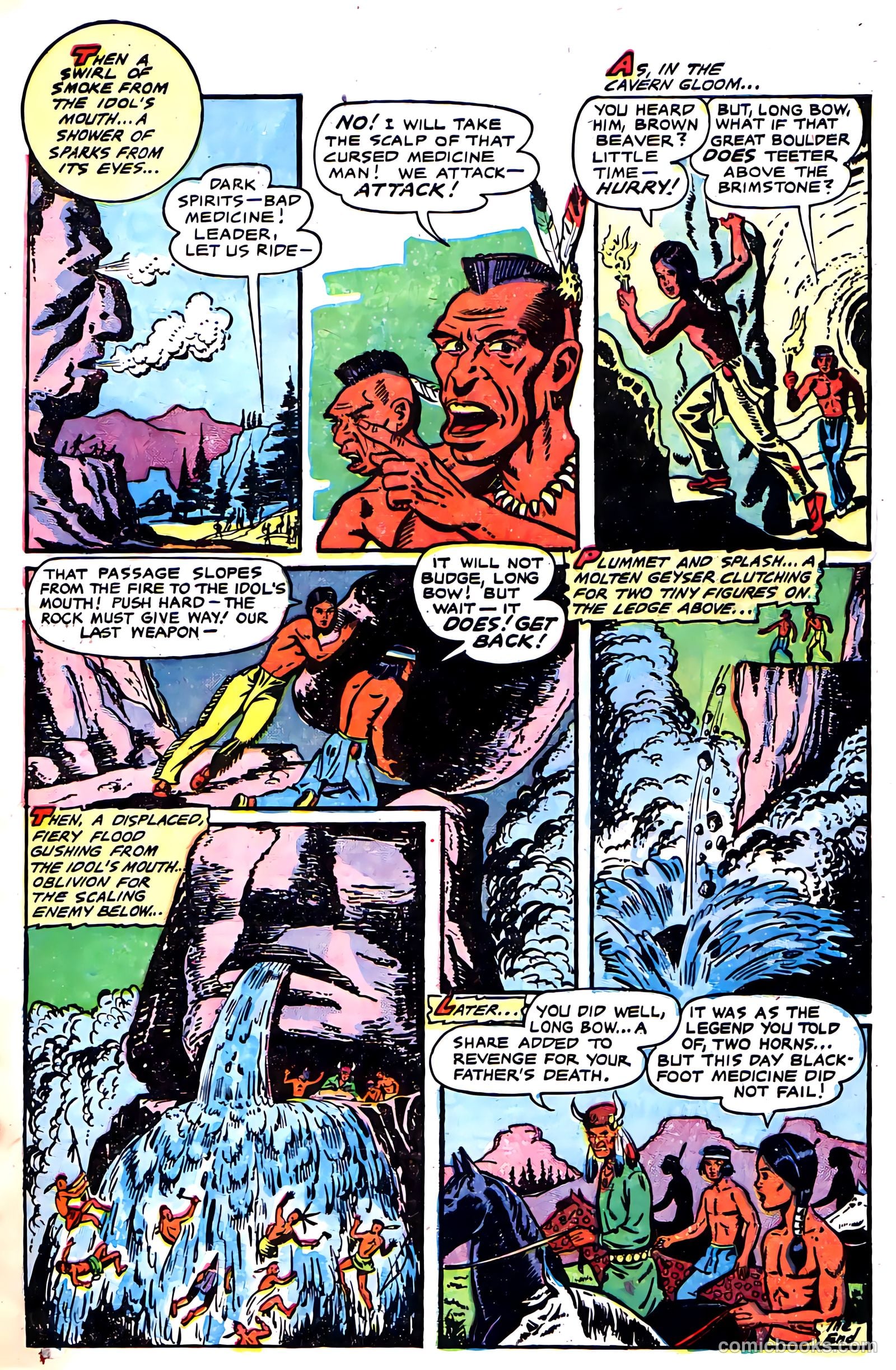 Indians #12 (1952) — page 33 of 36